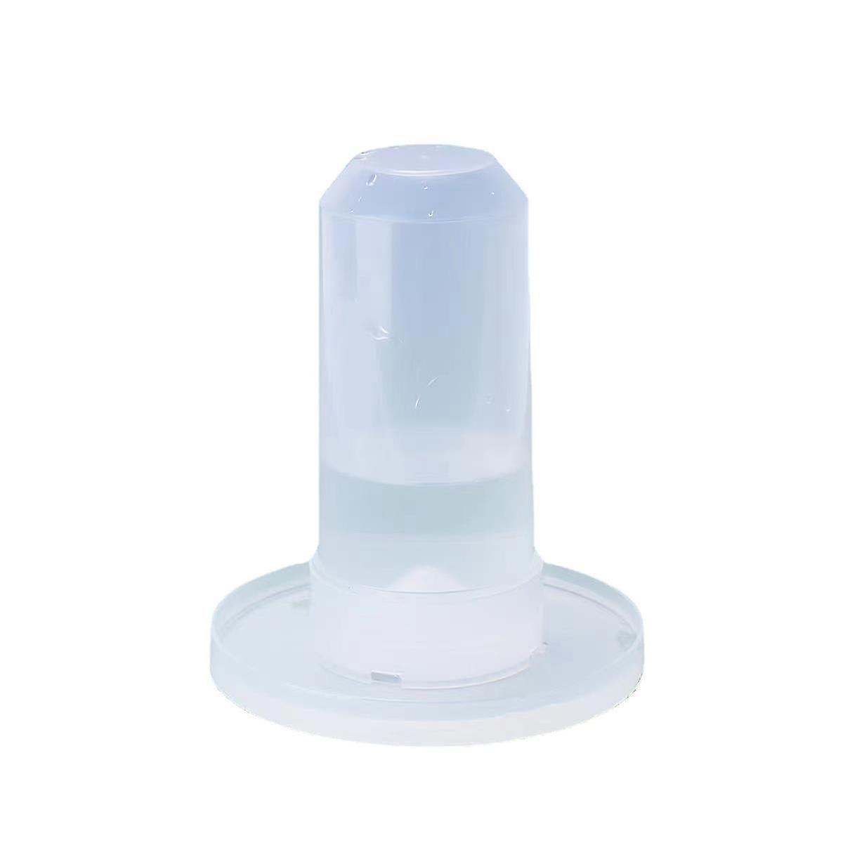 2PCS Chicken Poultry Transparent Design Feed Bucket Outdoor Practical Bird Feeder Drinker Plastic Seed and Water Dispenser Drop Ship