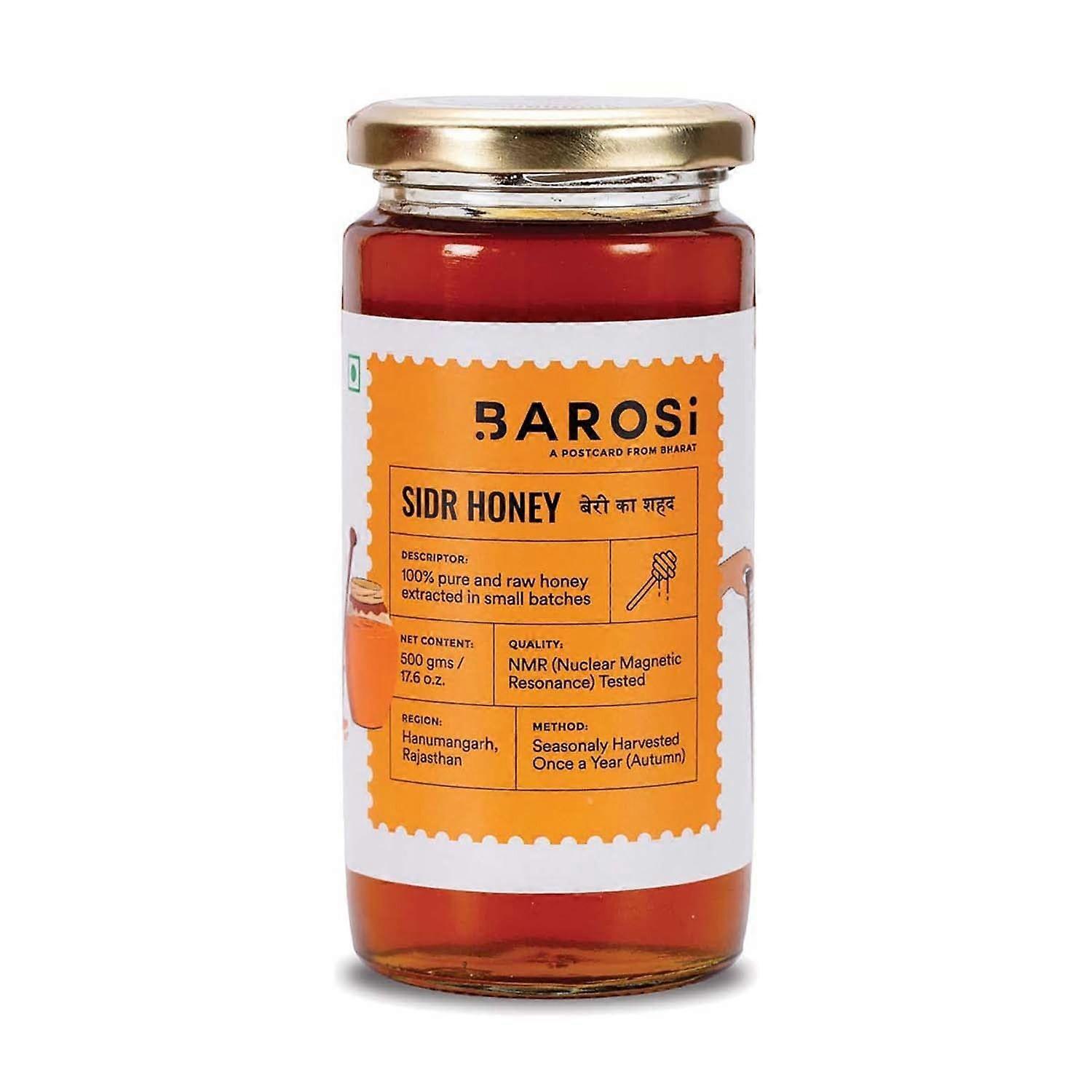 Мед Сидр (500 г), Sidr Honey,  Barosi