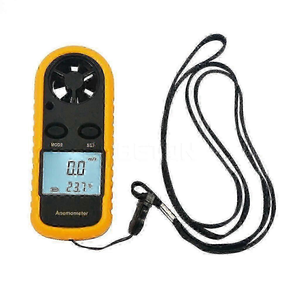 Anemometer GM816 Portable Thermometer Wind Speed Gauge Meter Wind Meter Hand-held Anemometer