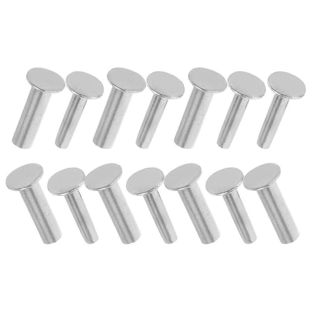 7Pairs Stainless Steel Rivets for Cutter Handle Fixing Locking Rivet Silver