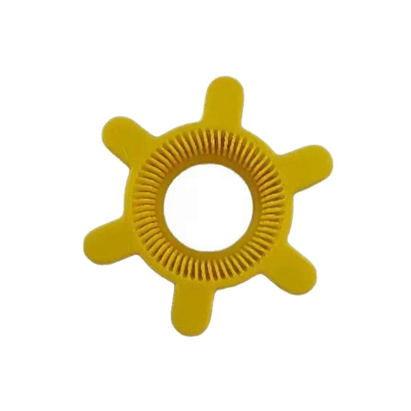 Multiple Purpose Plastic Bottle Opener With Smooth Rotation Mechanism Space Saving Home Essential  Yellow