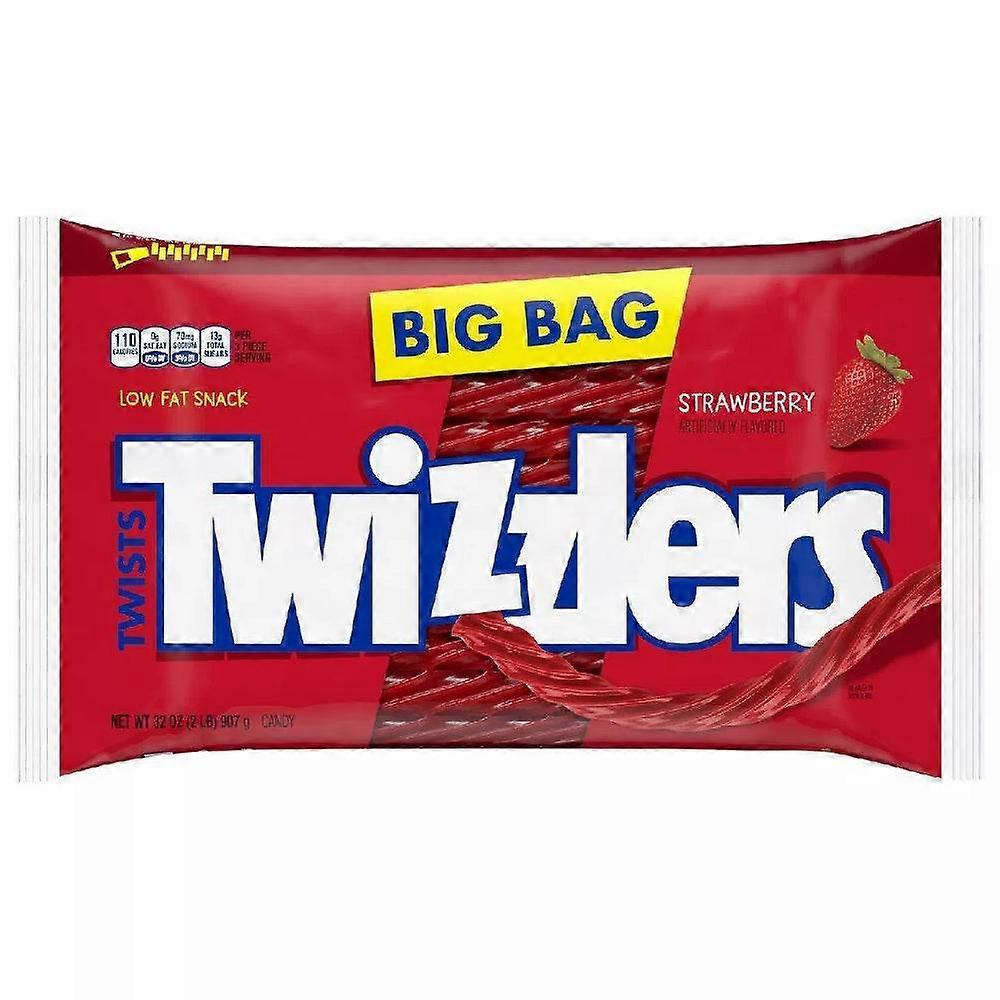 Twizzlers Twists φράουλα γλυκόριζα Candy τσάντα φερμουάρ, 32 oz