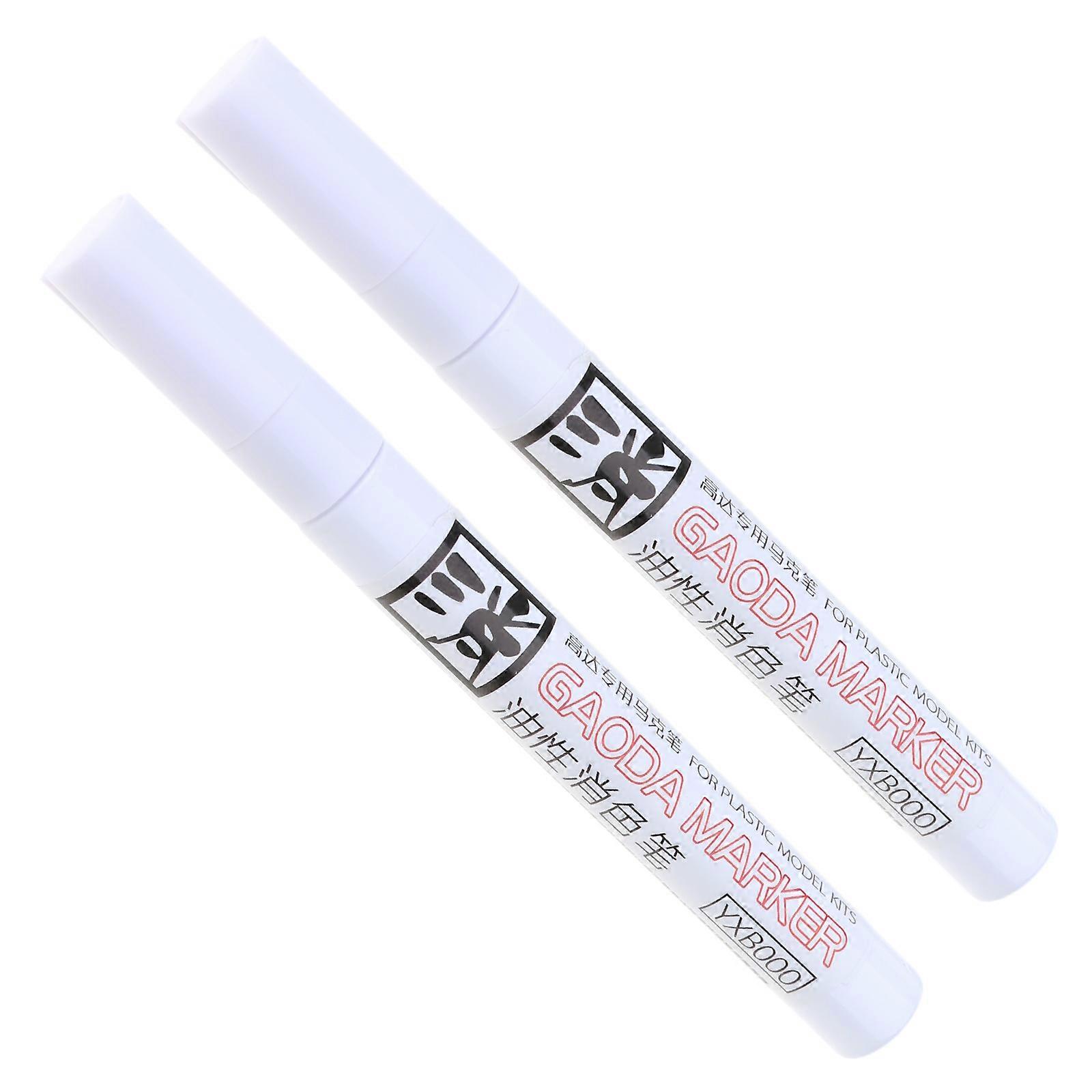 Set of 2 Correction Eraser Pen Efficient Ink Removal Pen Color Correction Pen for Neat Professional Documents and Note Multicolor