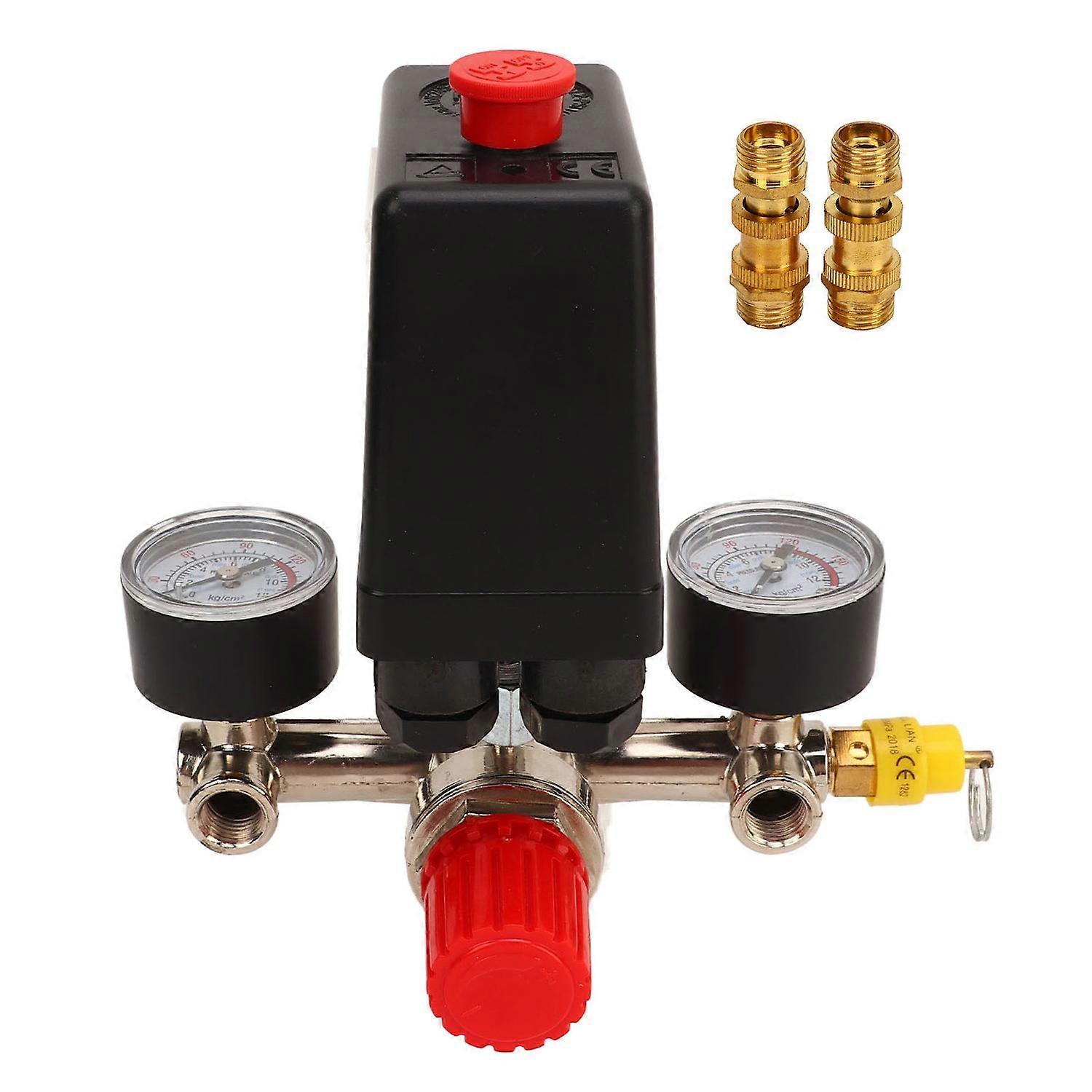 Air Compressor Pressure Switch Control Valve Automatic Accurate Control 0 to 180PSI Air Compressor P