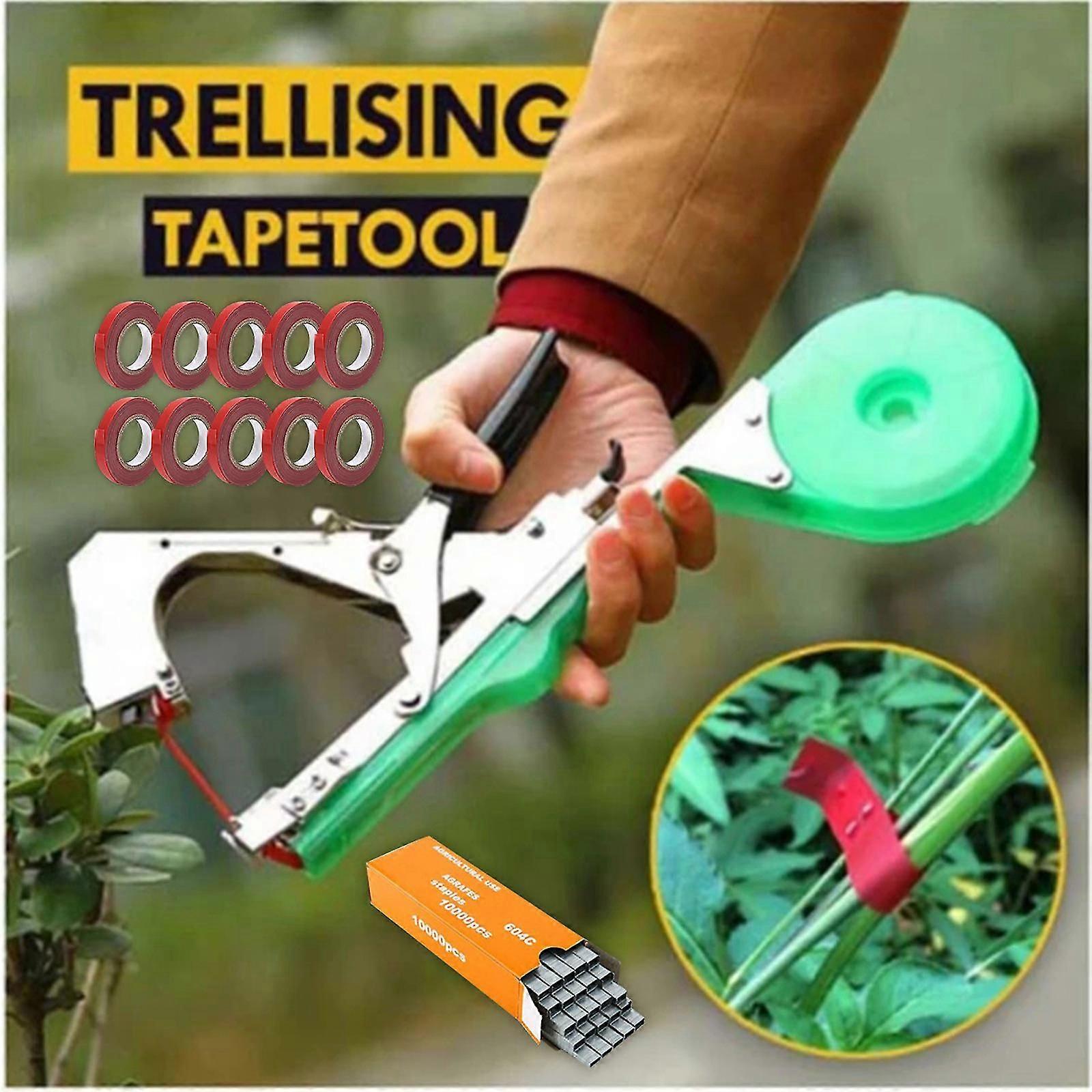 Tying Machine Hand Plant Garden Branch Binding Vegetable Tool Us Tapetool Flower