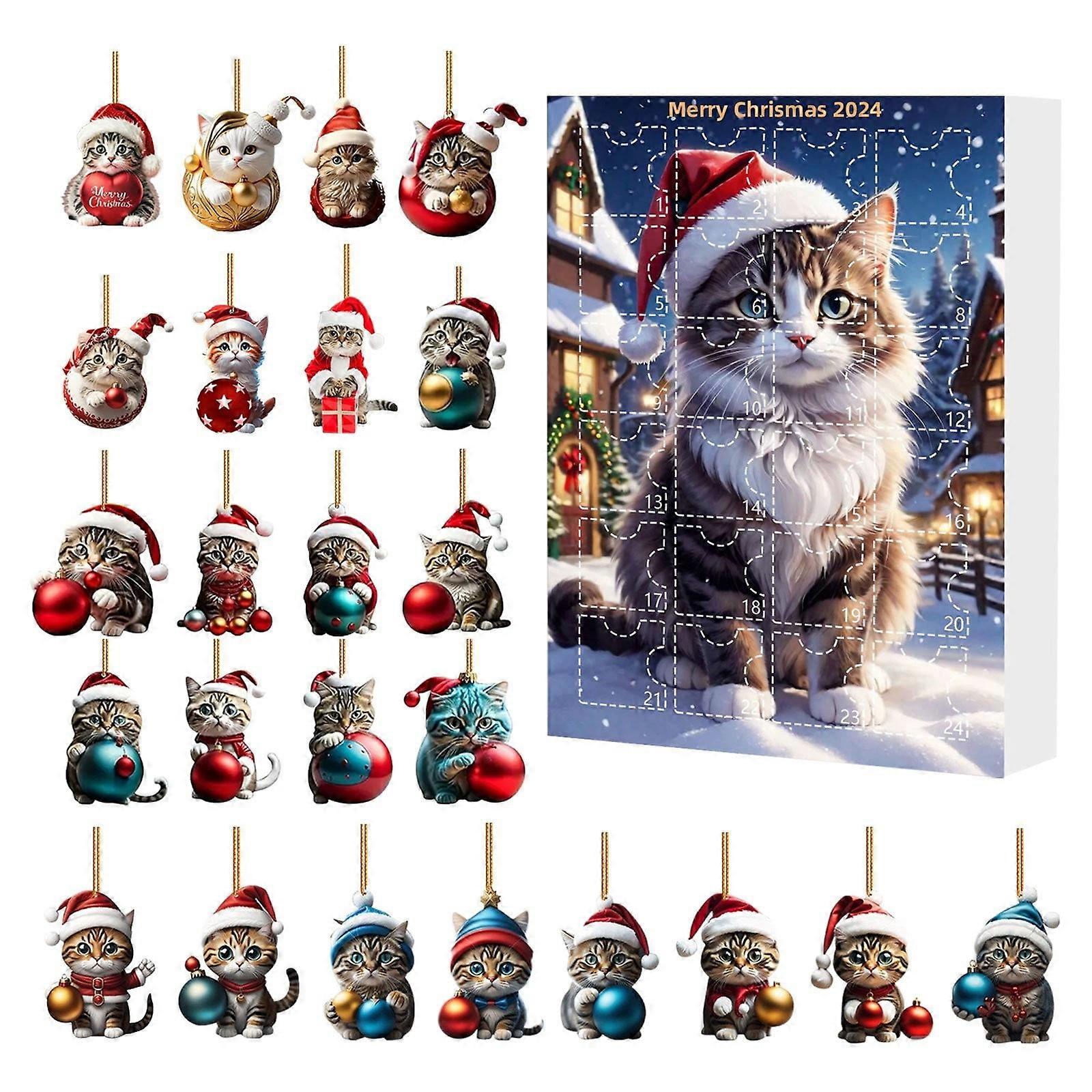 Santa Claus Christmas Countdown Gift Set