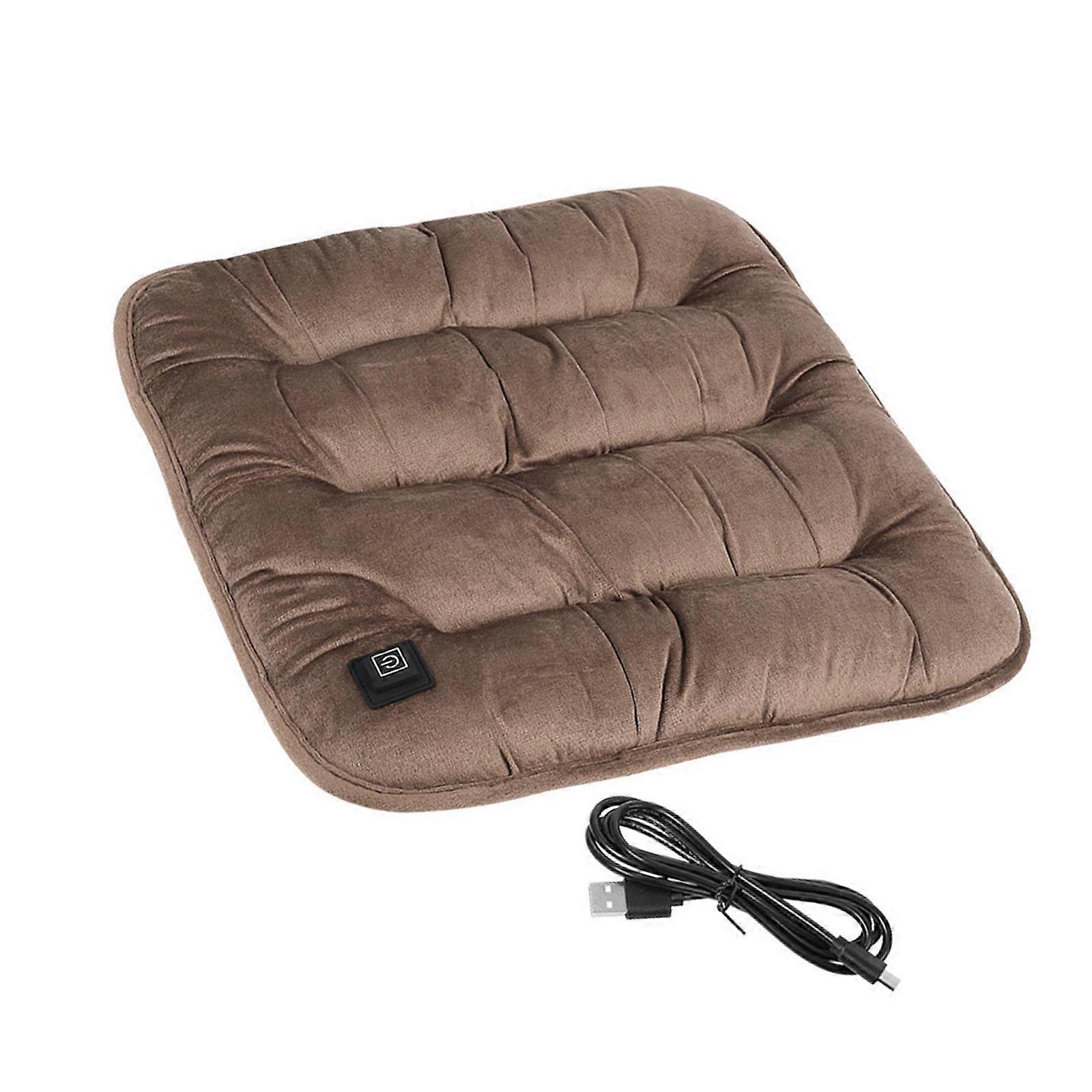 All Season Car Heating Pad with Efficient Warming System Flexible Construction Driver Comfort Heated Cushion Multicolor