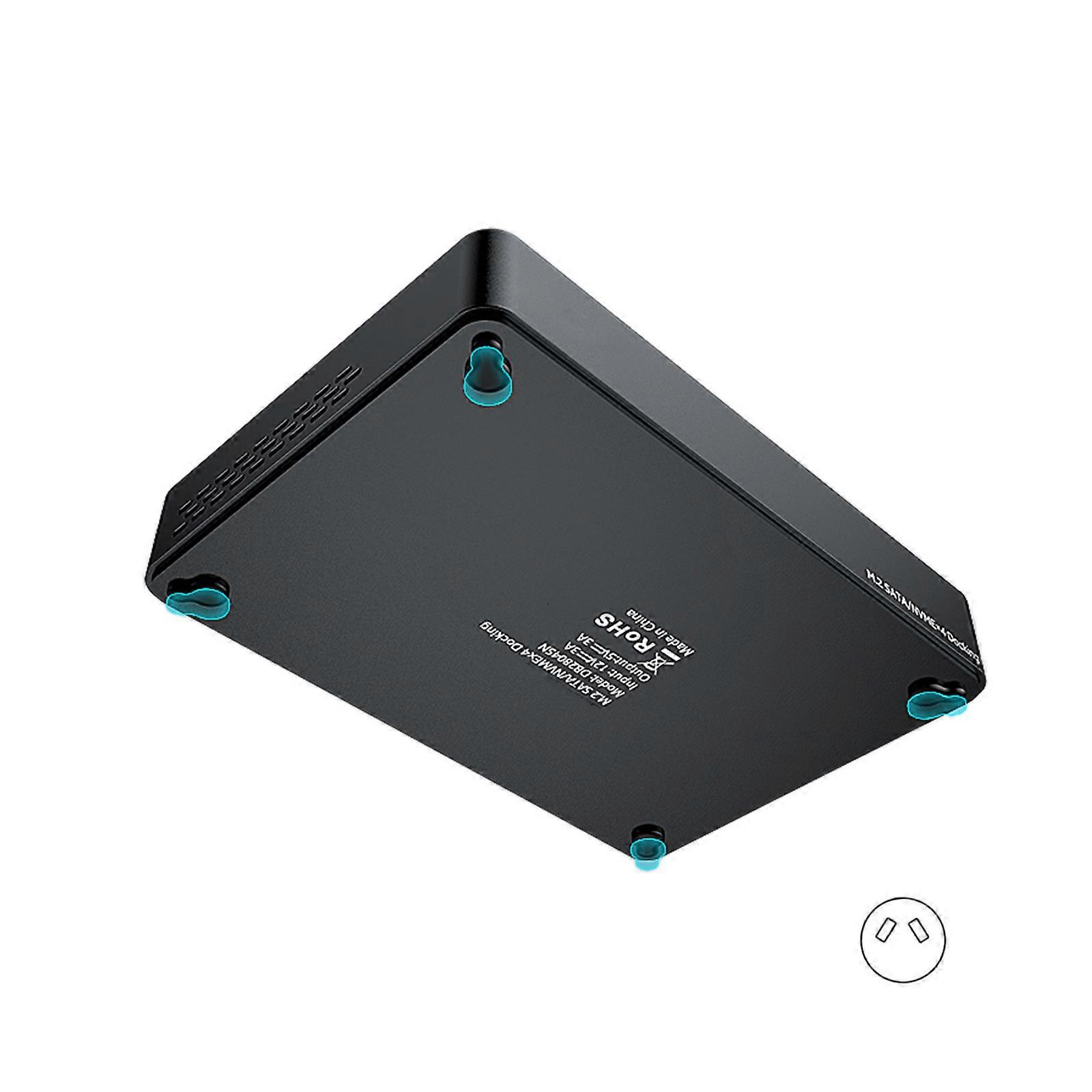 Boîtier SSD NVMe rapide, station d'accueil pour clonage sans outil, duplicateur de clones hors ligne USB 3.2 vers NVMe, multicolore