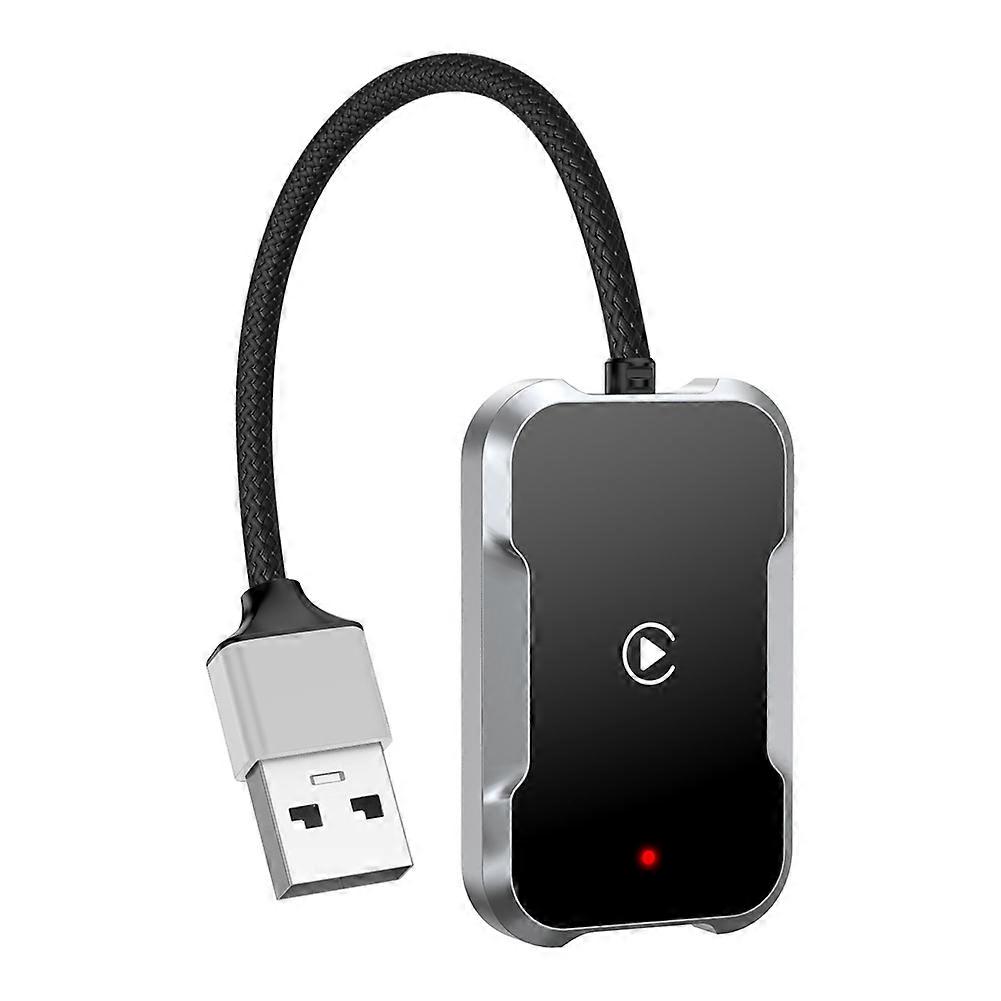 2 In1 Wireless Carplay Adapter Android AUTO Smart AI Box Carplay WiFi & Bluetooth Wired CarPlay to Wireless Carplay