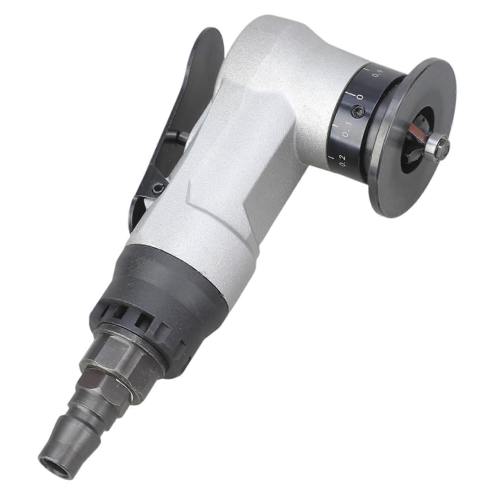 Mini Chamfering Machine Kit 45 Degree Manual Linear Pneumatic Chamfering Tool Air Beveling Tools Edge Beveler 30000RPM Multicolor