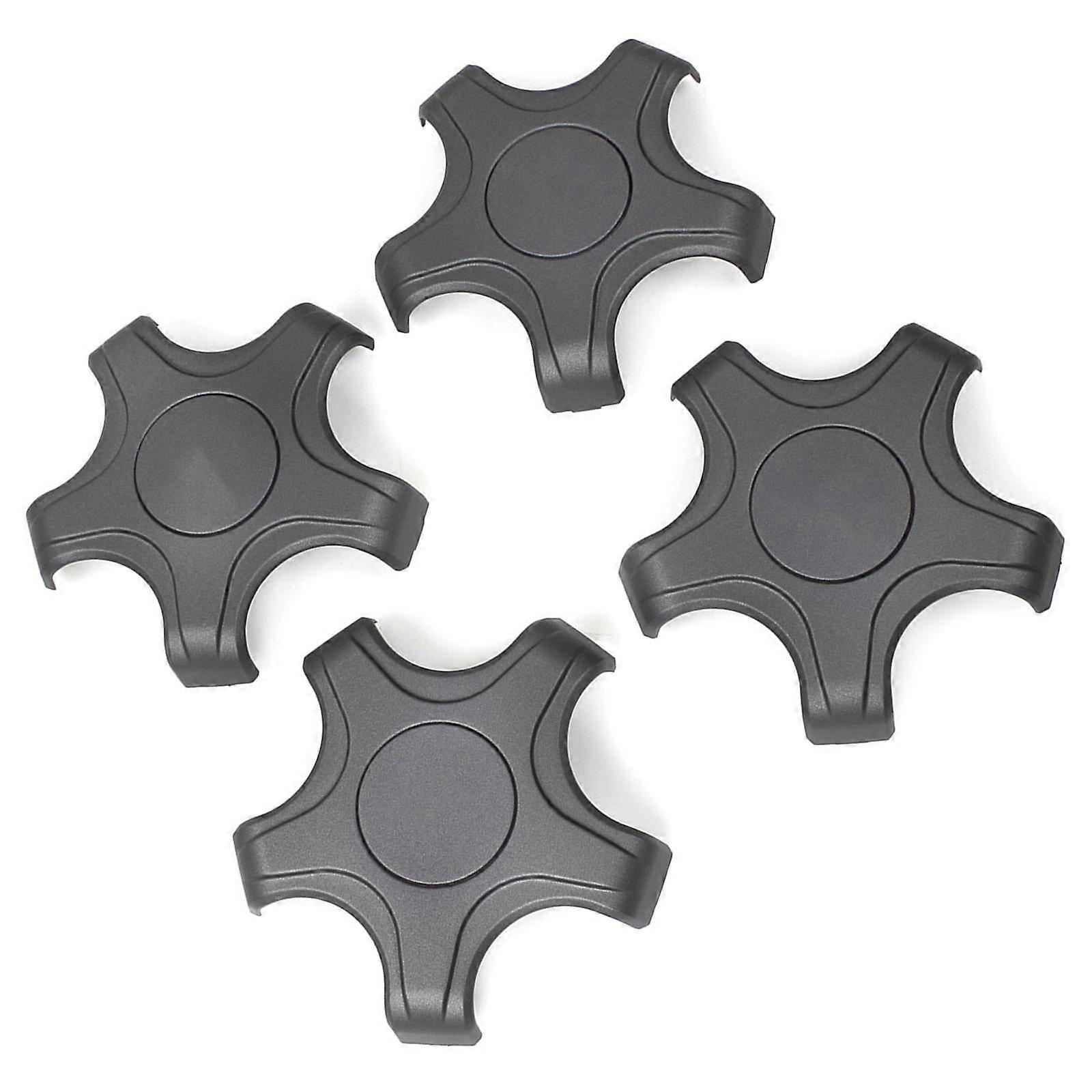 Precisions Molded Wheel Hub Cover Protective Guard  3 Color Choices Stylish Wheel Hub Protector Caps Suitable for Vehicle   Matte grey