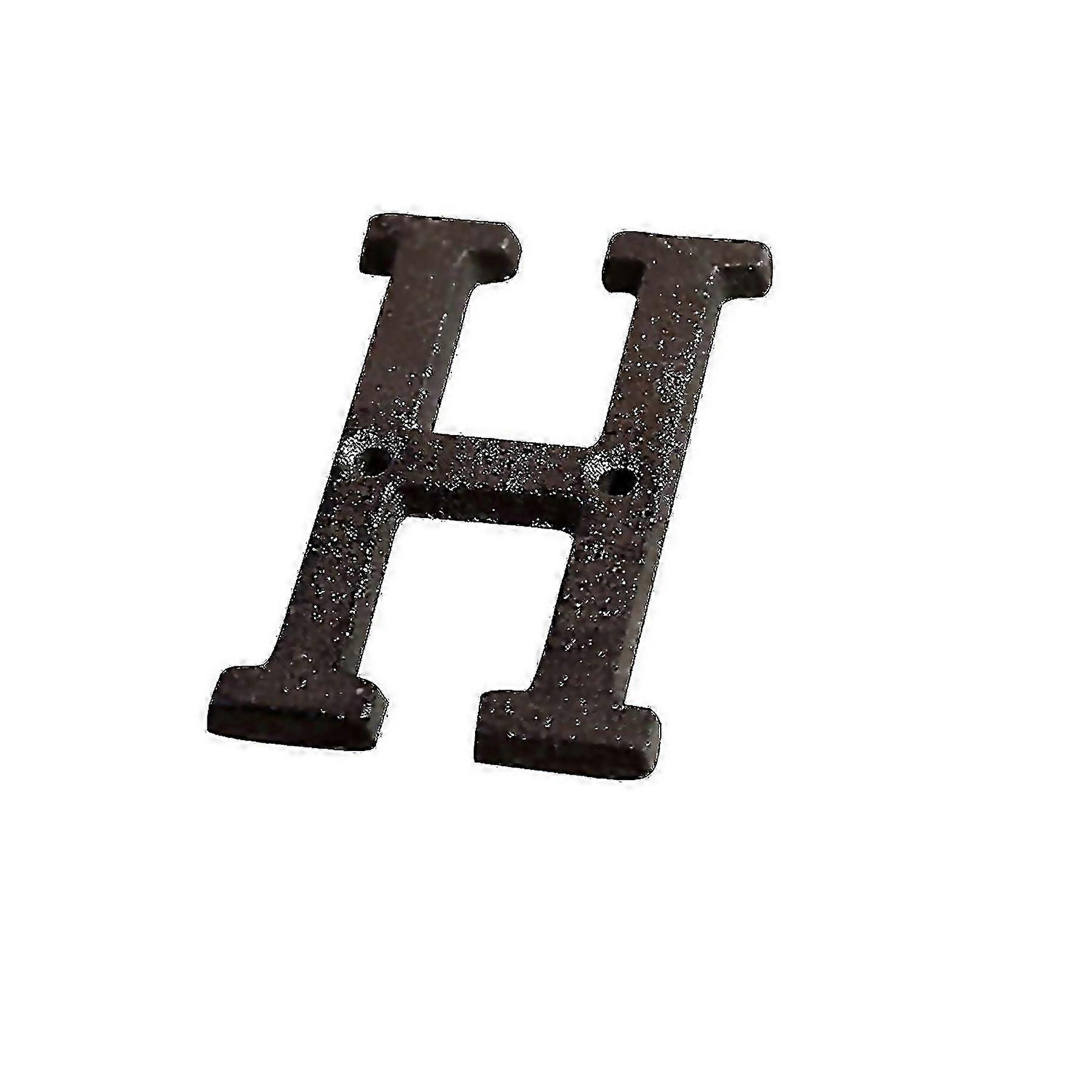 For Retro Style Groceries Cast Iron Metal Creative Diy House Doorplate Letter Symbol Crafted With At