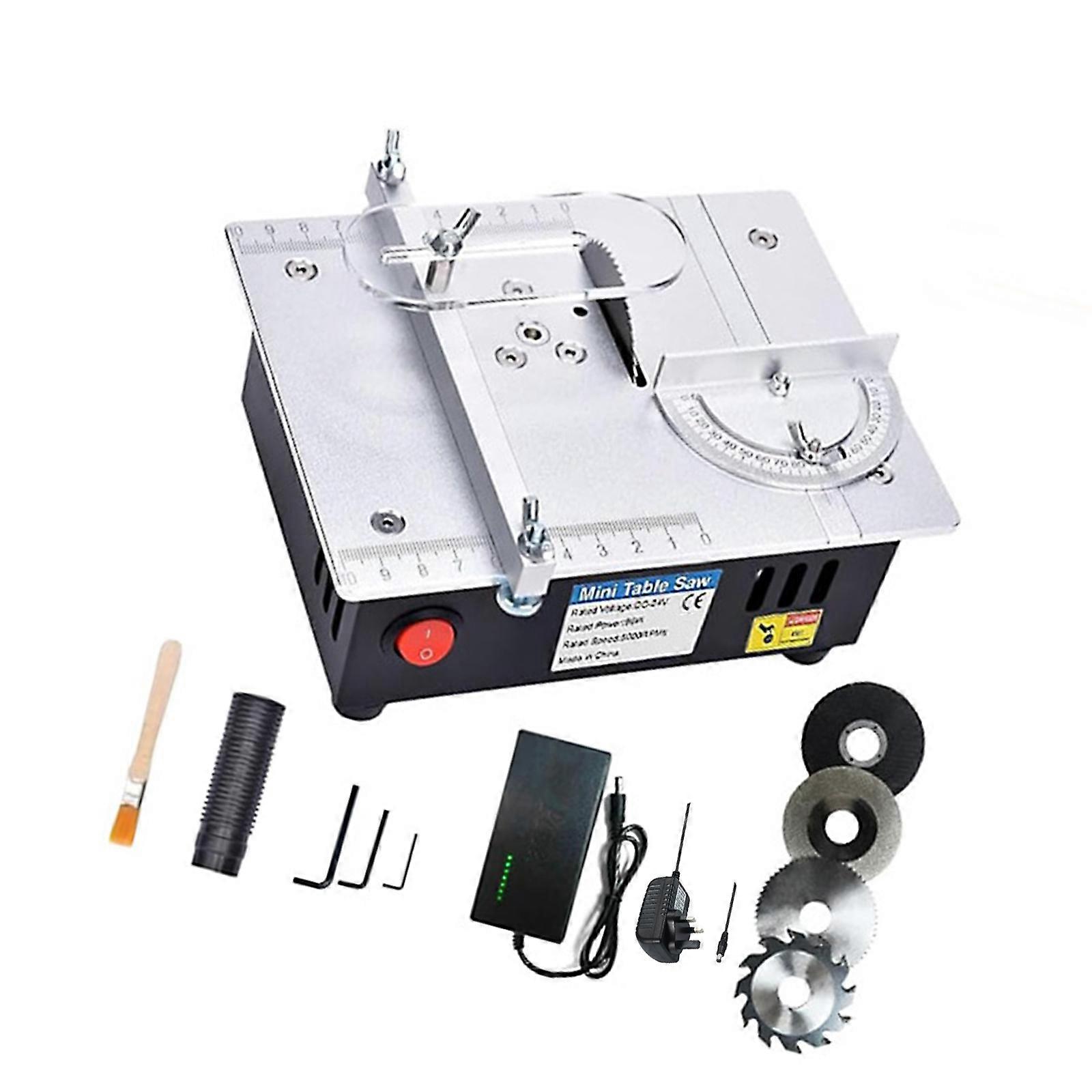 Heavy Duty 96W 7 Speed Adjustable Power Supply Miniature Table Cutting Tool Suitable For Precise Woodworking DIY Crafts Multicolor