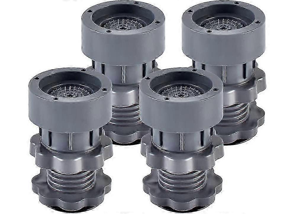 Noise cancelling washing machine supports, 4 pcs height-adjustable pads