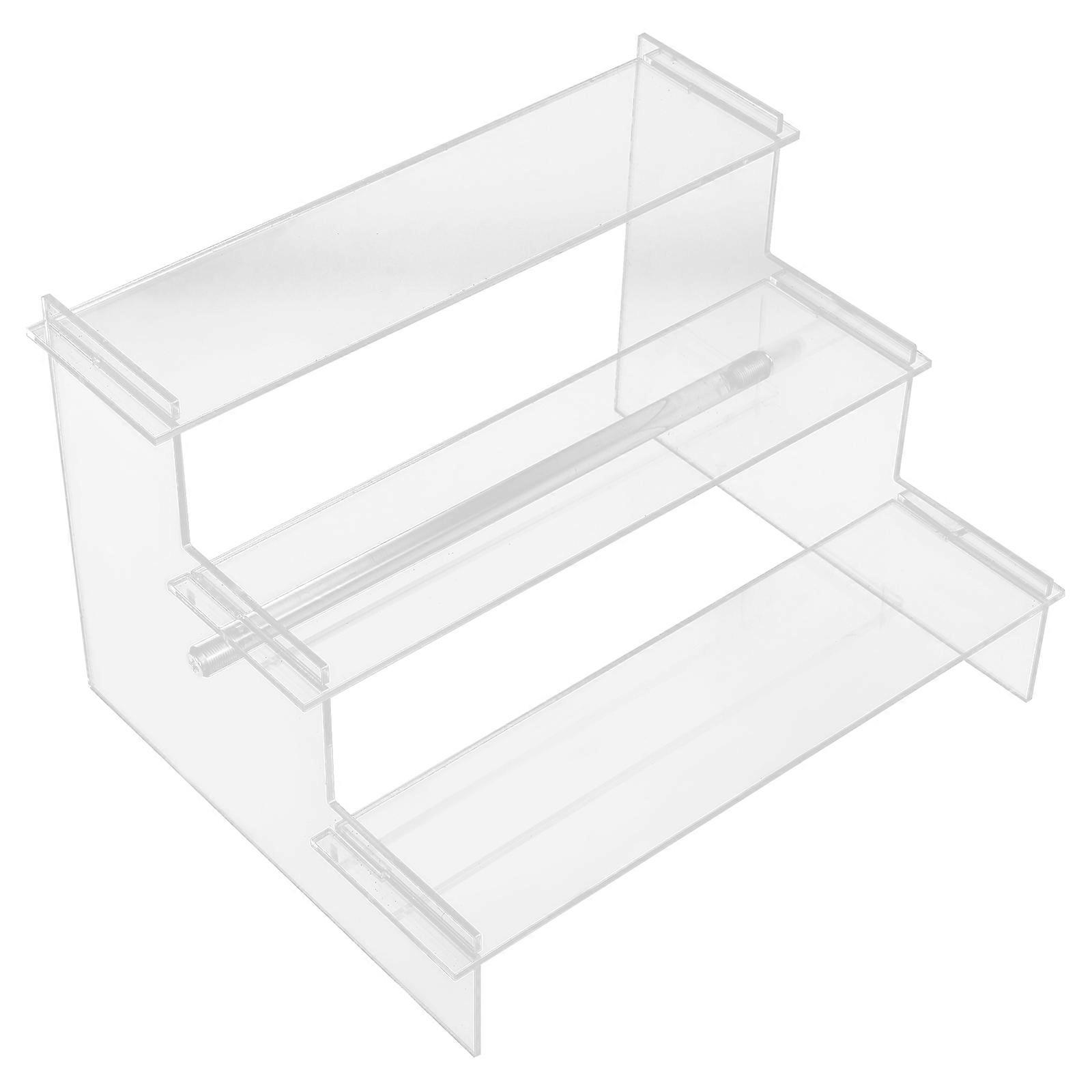 Transparent Acrylic Perfume Organizer for Storage Multi-Layer Display