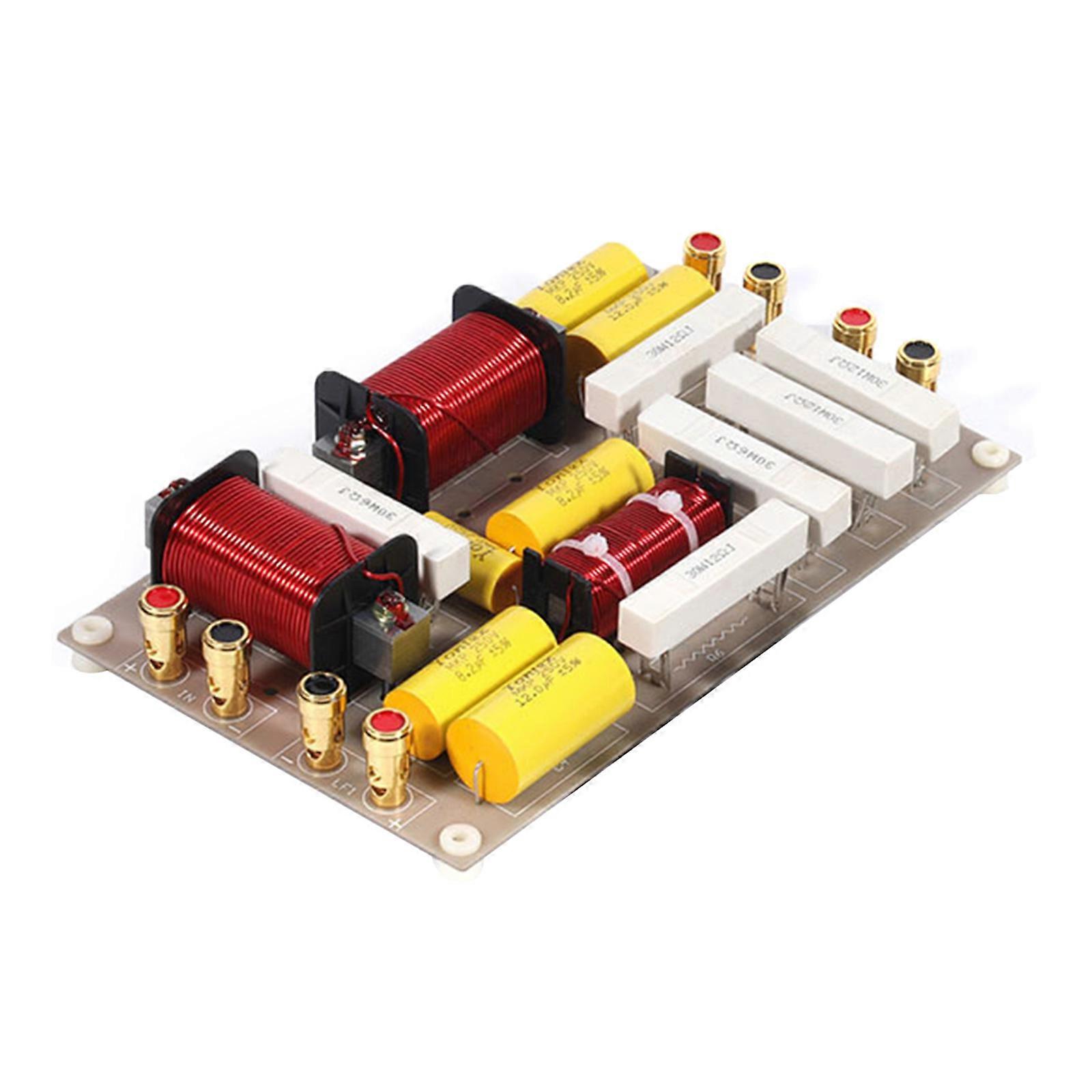 800W Three/Two Way Crossover Frequency Divider for Professional Speakers Elevating Performances at Conferences Event Multicolor