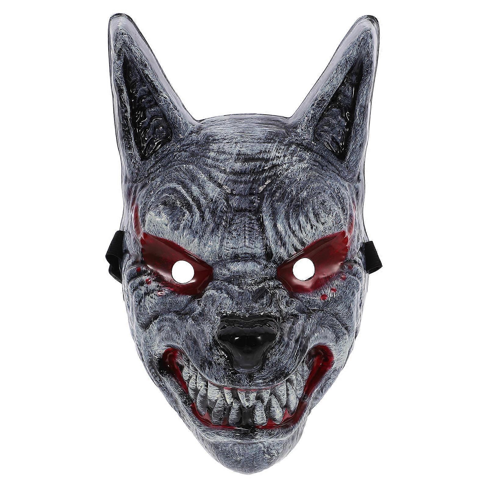 Party Performance Masks Wolf Mask for Decoration 1 Piece Plastic