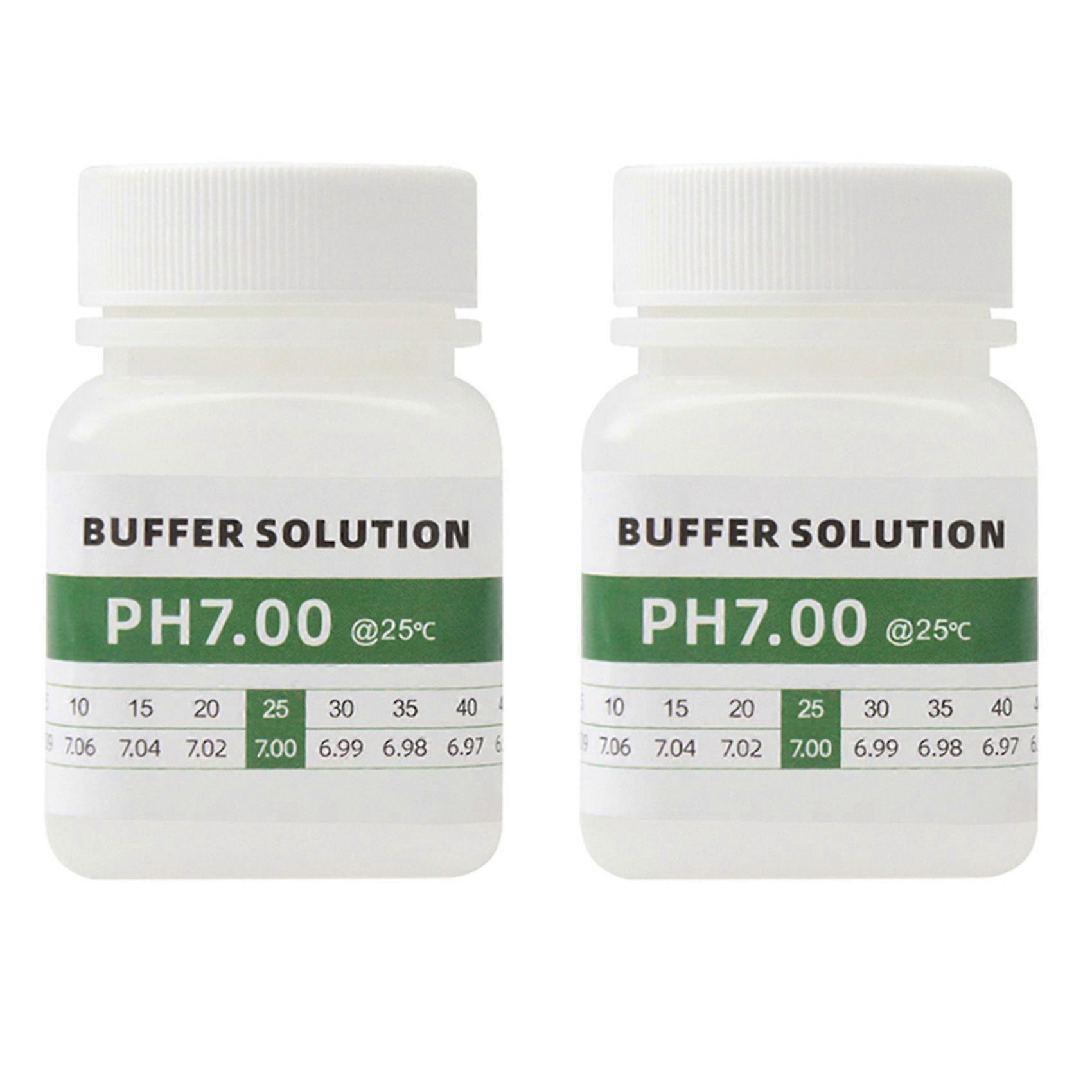 2X PH Meter Calibration Solution ORP Tester Calibration Solution Buffer Solutions,PH 7.0