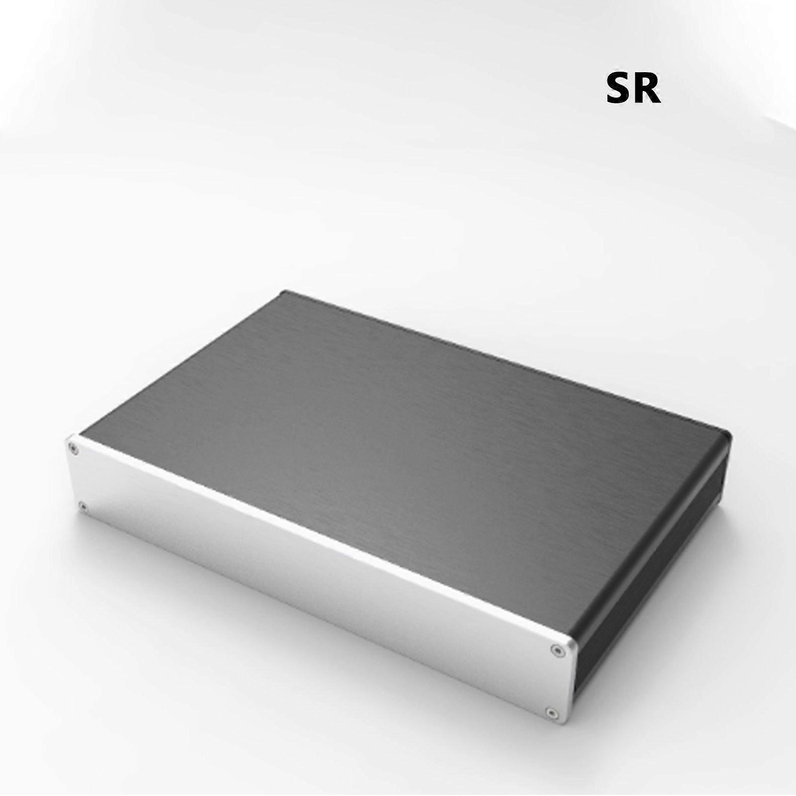 Aluminum Amplifier Chassis DAC Cabinet Enclosure DIY Case Box 259×168×43mm