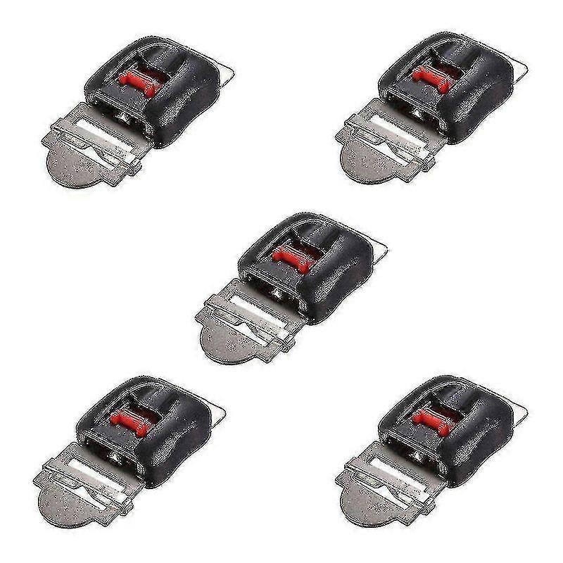 5pcs Motorcycle Helmet Chin Strap Quick Release Disconnect Buckle