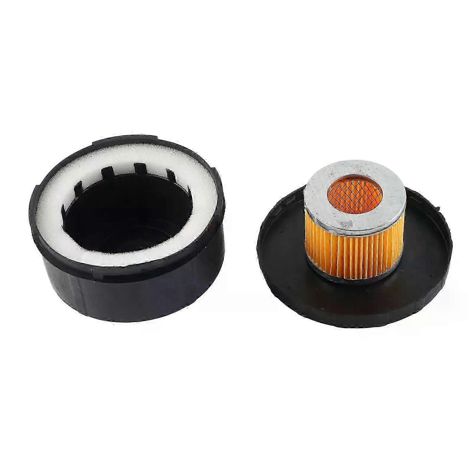 Air Compressor Silencer Plastic Shell Round Muffler3/4 25mm Filter Intake Dia 80mm