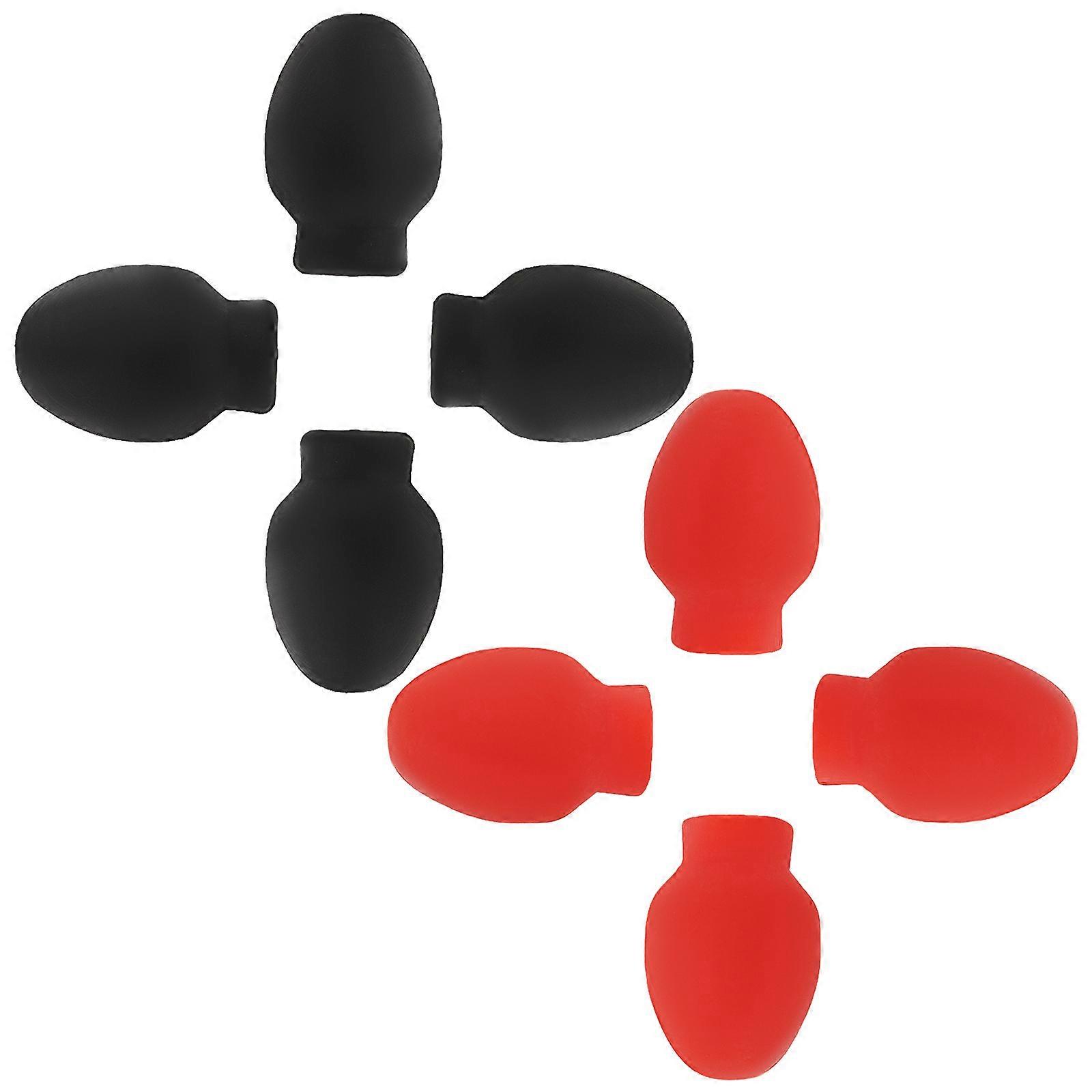 8PCS Drum Practice Tip Replacement Drum Dampener Musical Instruments Accessory