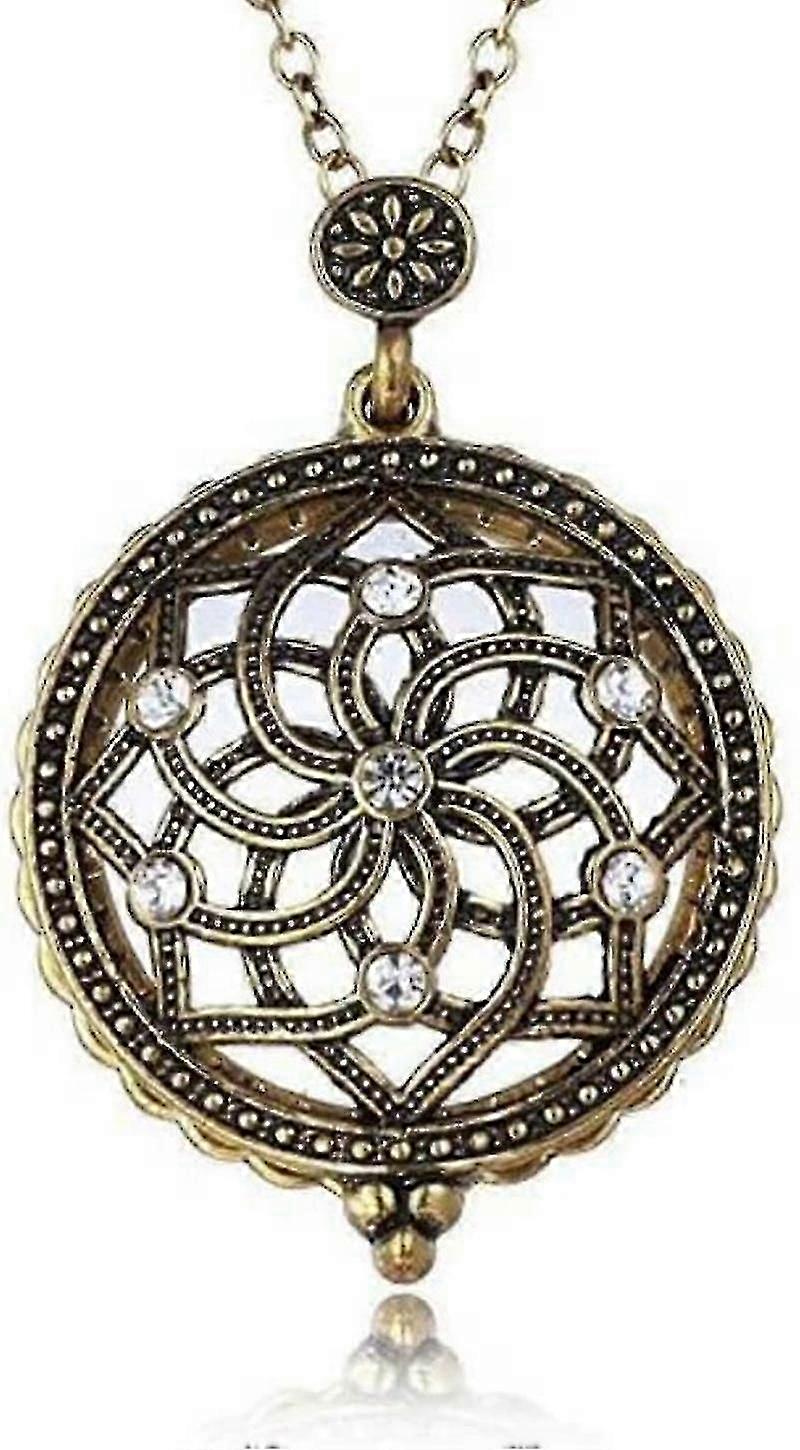 Collier de loupe vintage portable Lecture Loupe