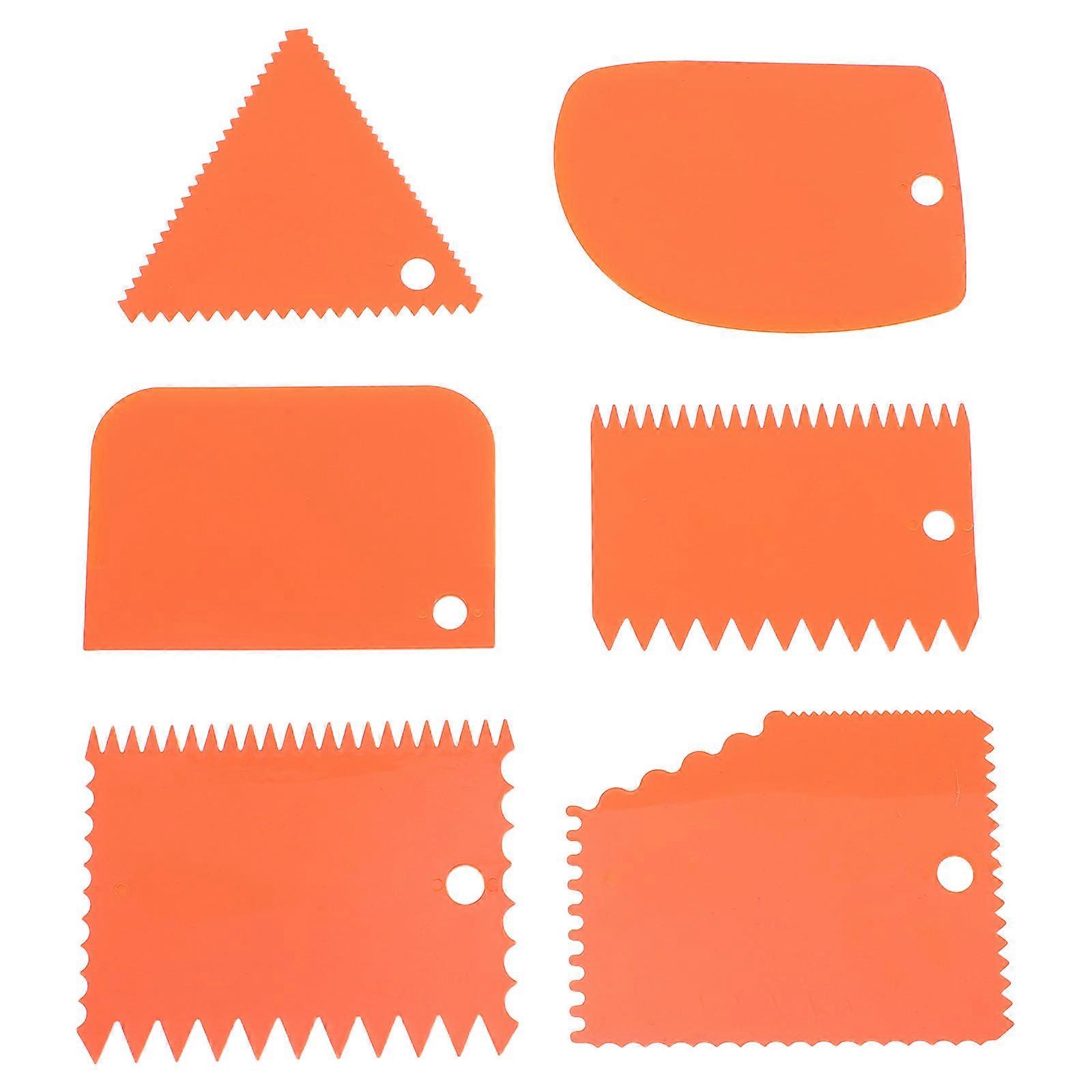 Icing Spatula for Cake 6Pcs Cake Reusable Decorating Set