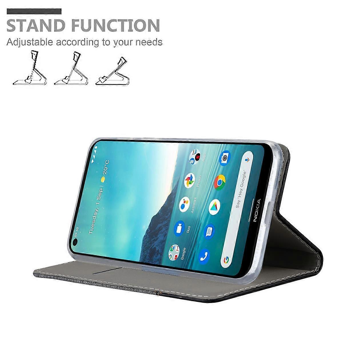 Nokia 5.3 Case Protective Case - em jeans look e função stand