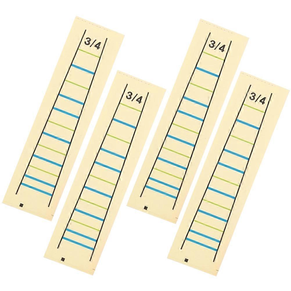 Finger Position Stickers Fingerboard Stickers for Violin 4Pcs Beginners Tool