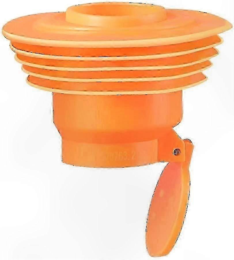 Silicone Odor-Blocking Backflow Preventer for Washing Machine Drain Pipes (75mm)