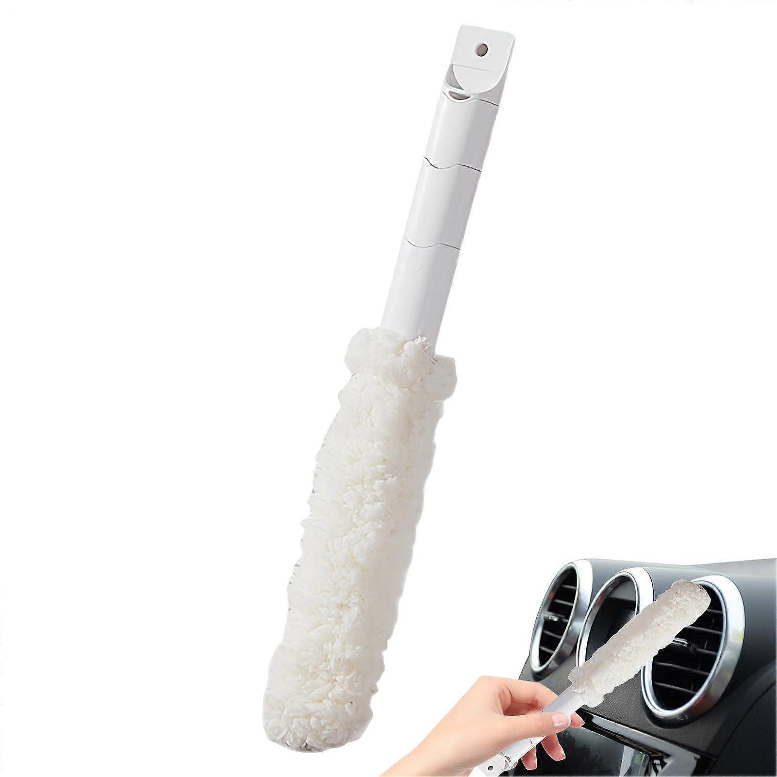 Window Blinds Cleaning Tool With Removable Microfiber Cloth Cover  Dusting Brush For AC Vents  Multifunction Cleaning