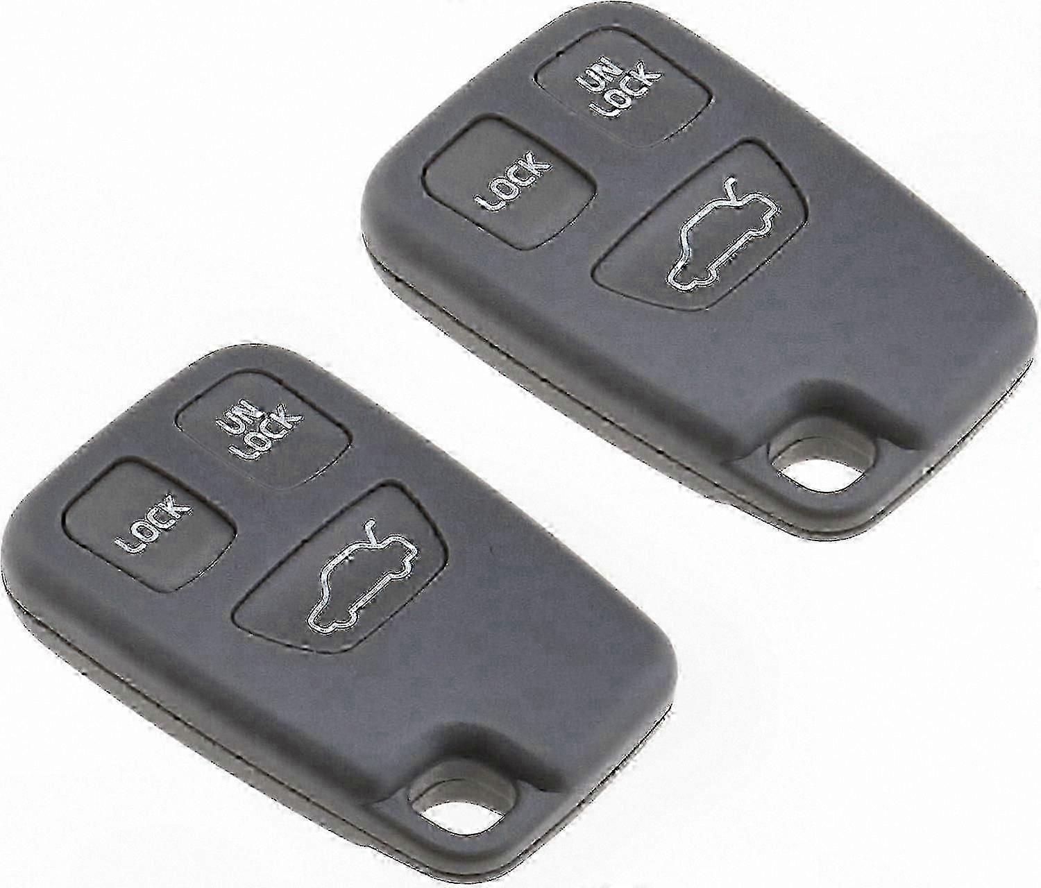 2-Pack Replacement Key Shell for V70 S70 S40 850 S60 S80 with Alarm Box Functionality-Compatible Accessory Remote Control