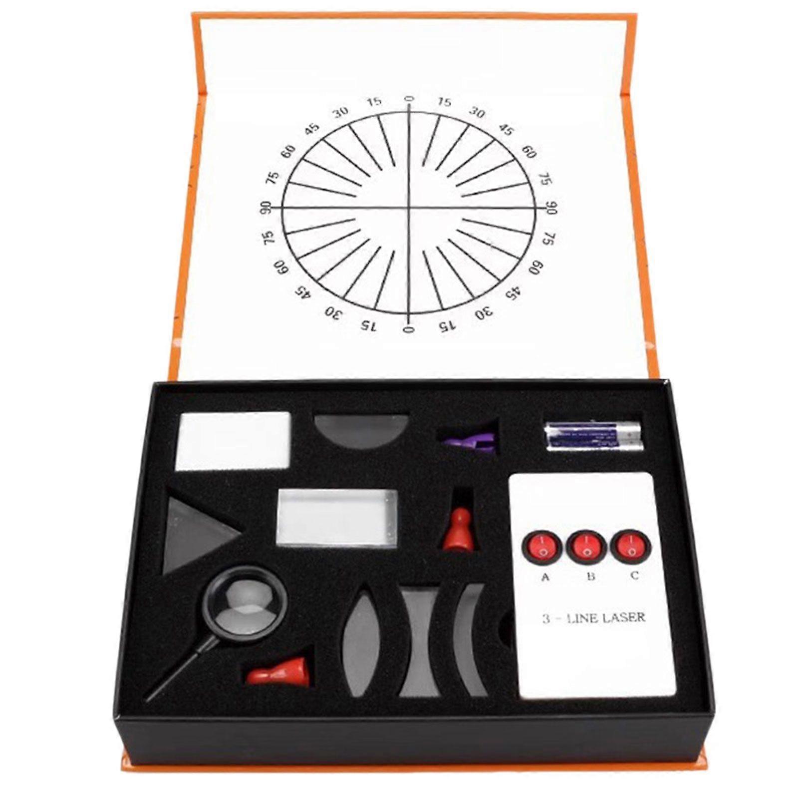 Optical Physics Experiment Kit for Students Light Propagation STEM Science Education Toys Lab Kit