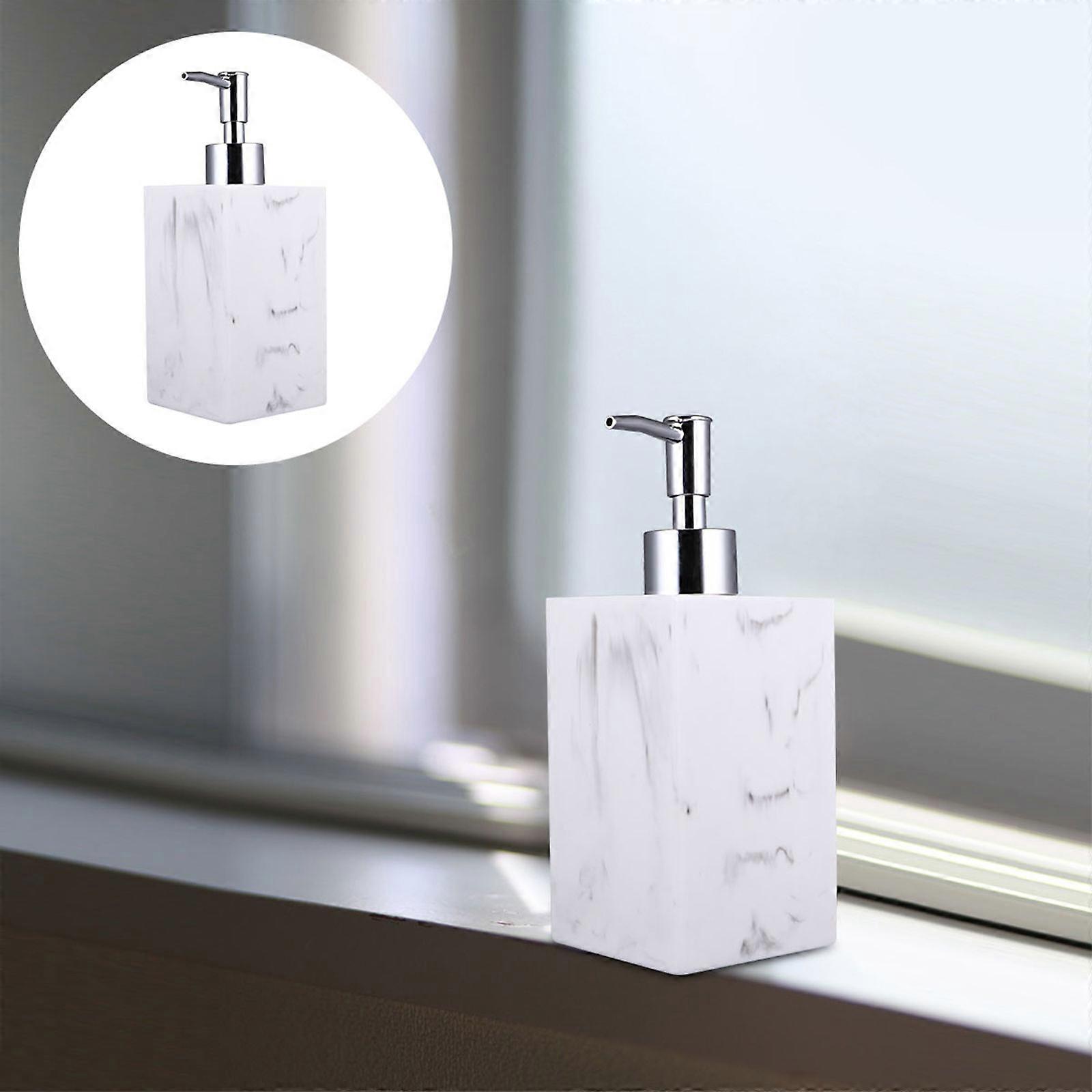 Soap Dispenser Resin Soap Bottle for 1Set with Press Pump