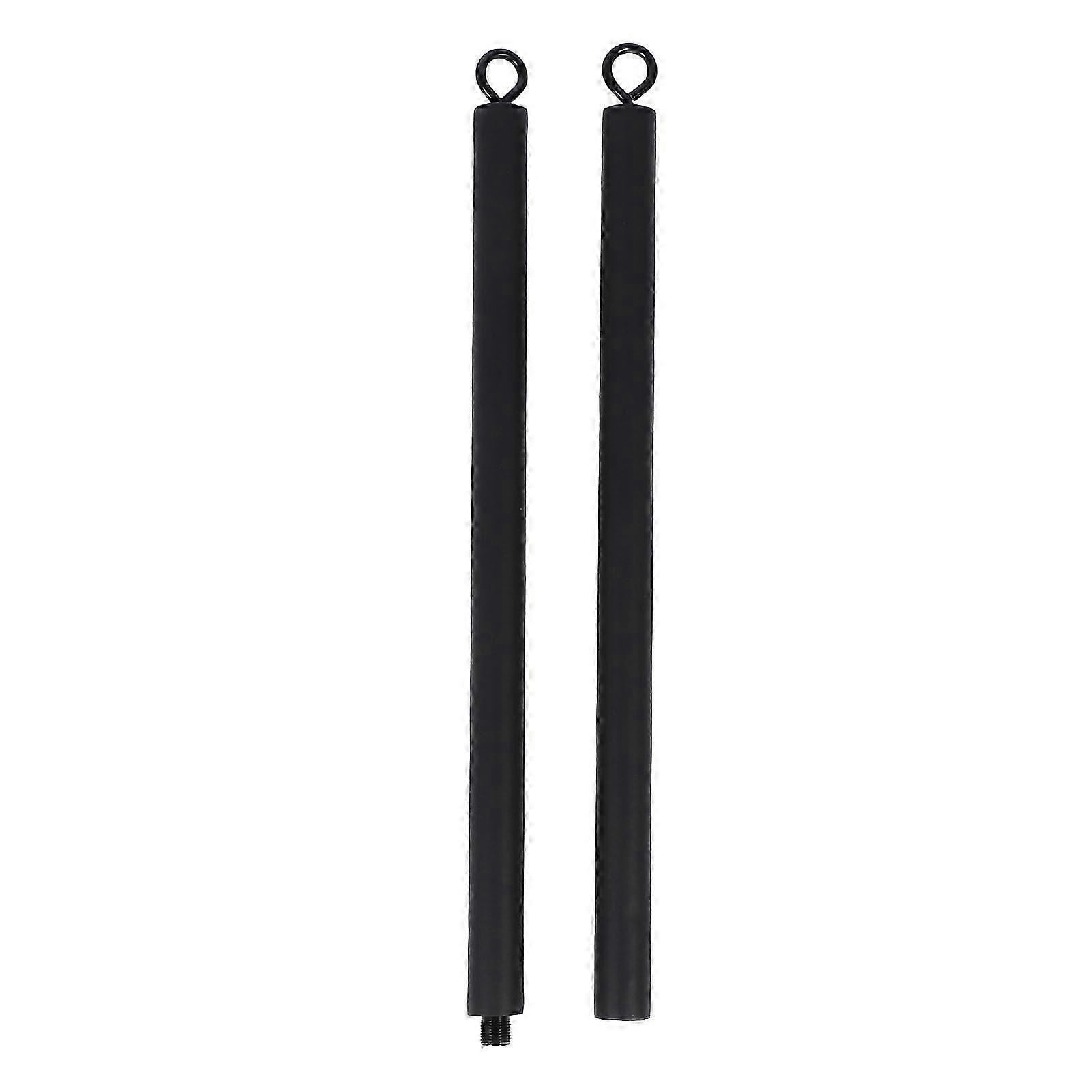 2026 Pull Down Bar Attachment Detachable 2 Section Double Hook Straight Bar For Gym Cable Machine Pulley System