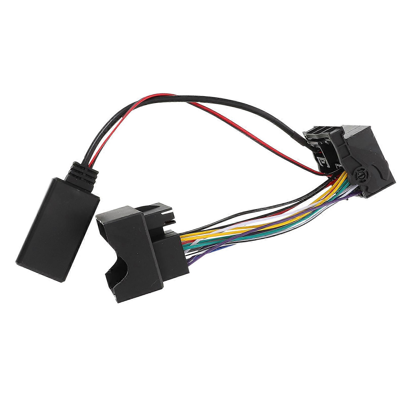 Car Audio Cable Microphone Adapter for Upgrading Car Audio 4Pcs Set