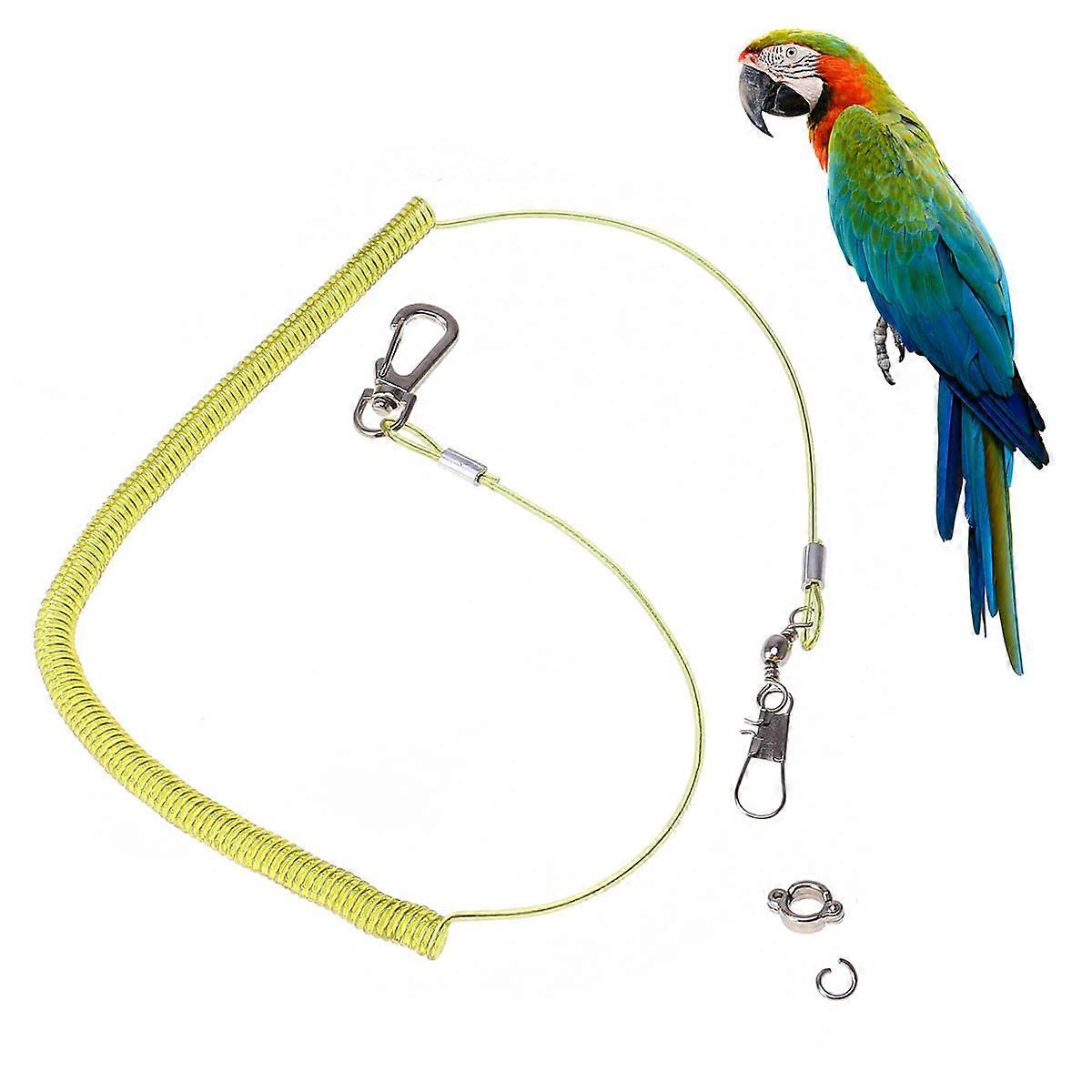 Elastic Parrot Leash Bird Harness Training Rope Random Color 2pcs