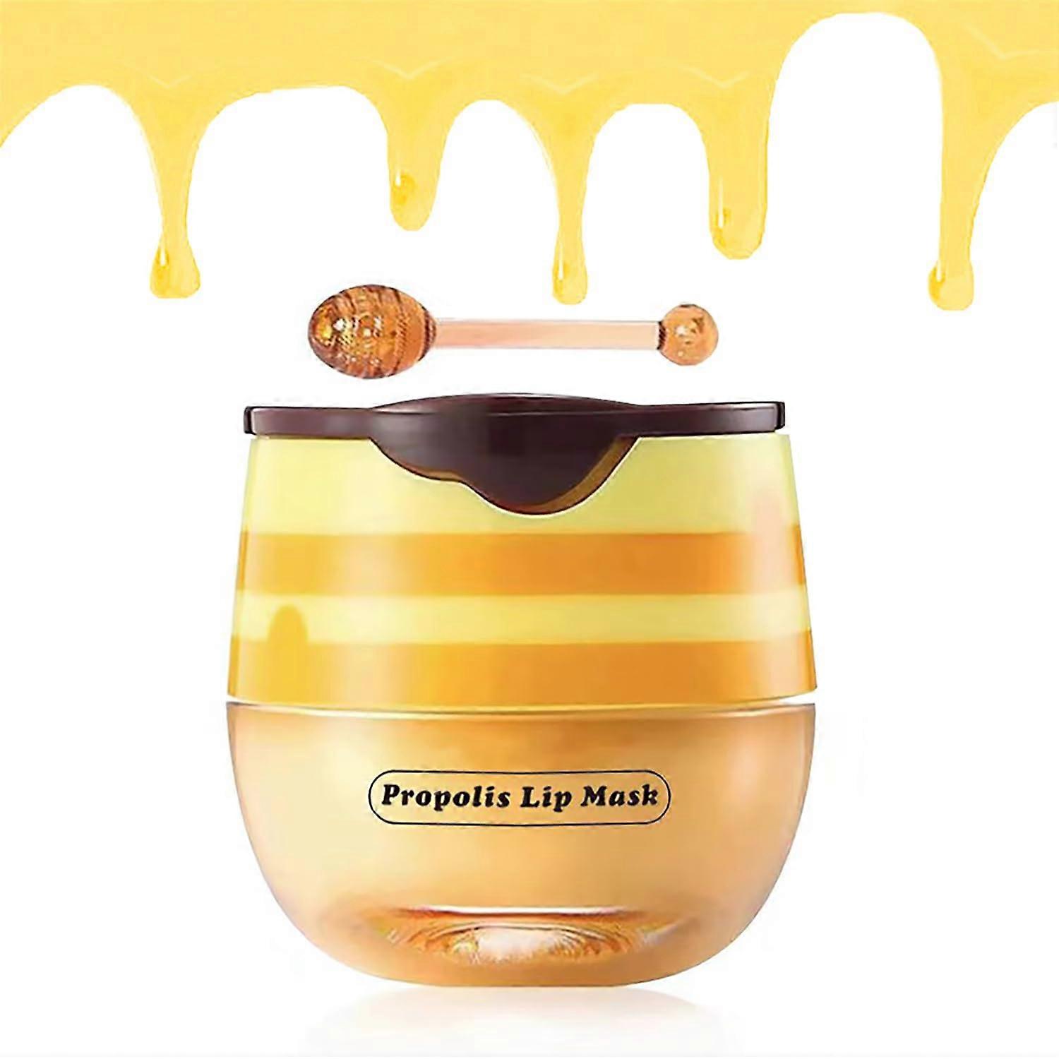 Lip Sleeping Mask with Honey and Vitamin E for Deep Hydration and Overnight Lip