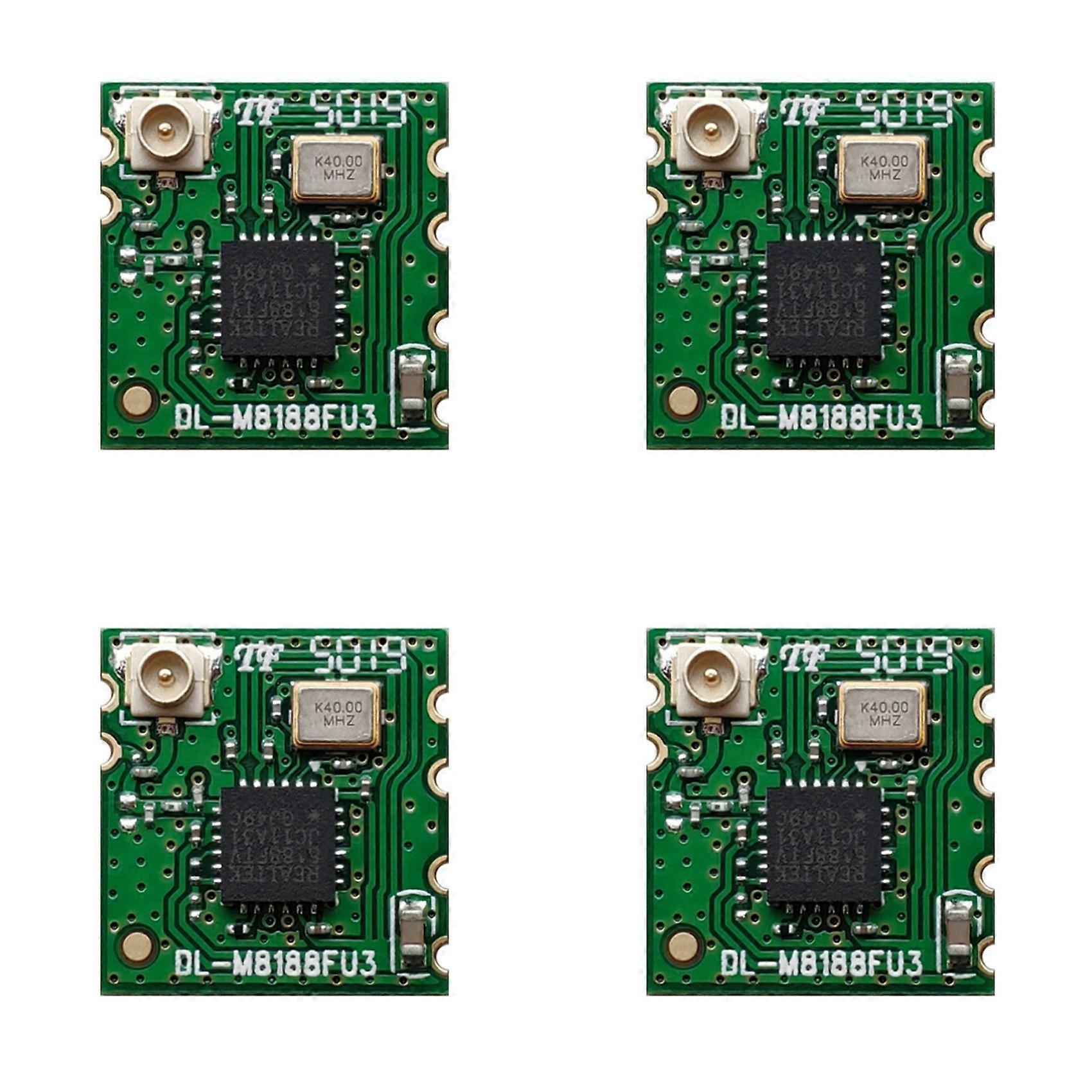 4X RTL8188FTV Wireless WIFI Module with IPEX Block for Linux Android USB Interface 2.4GHz BL-M8188FU3