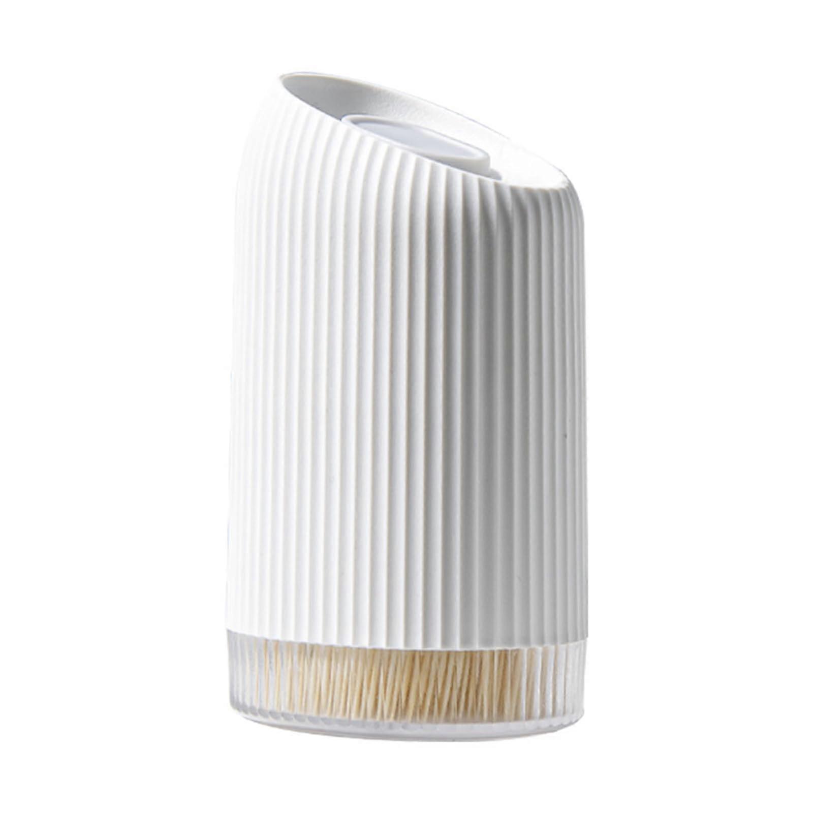 Elegant Dustproof Toothpick Holder and Dispenser for Easy Access Storage