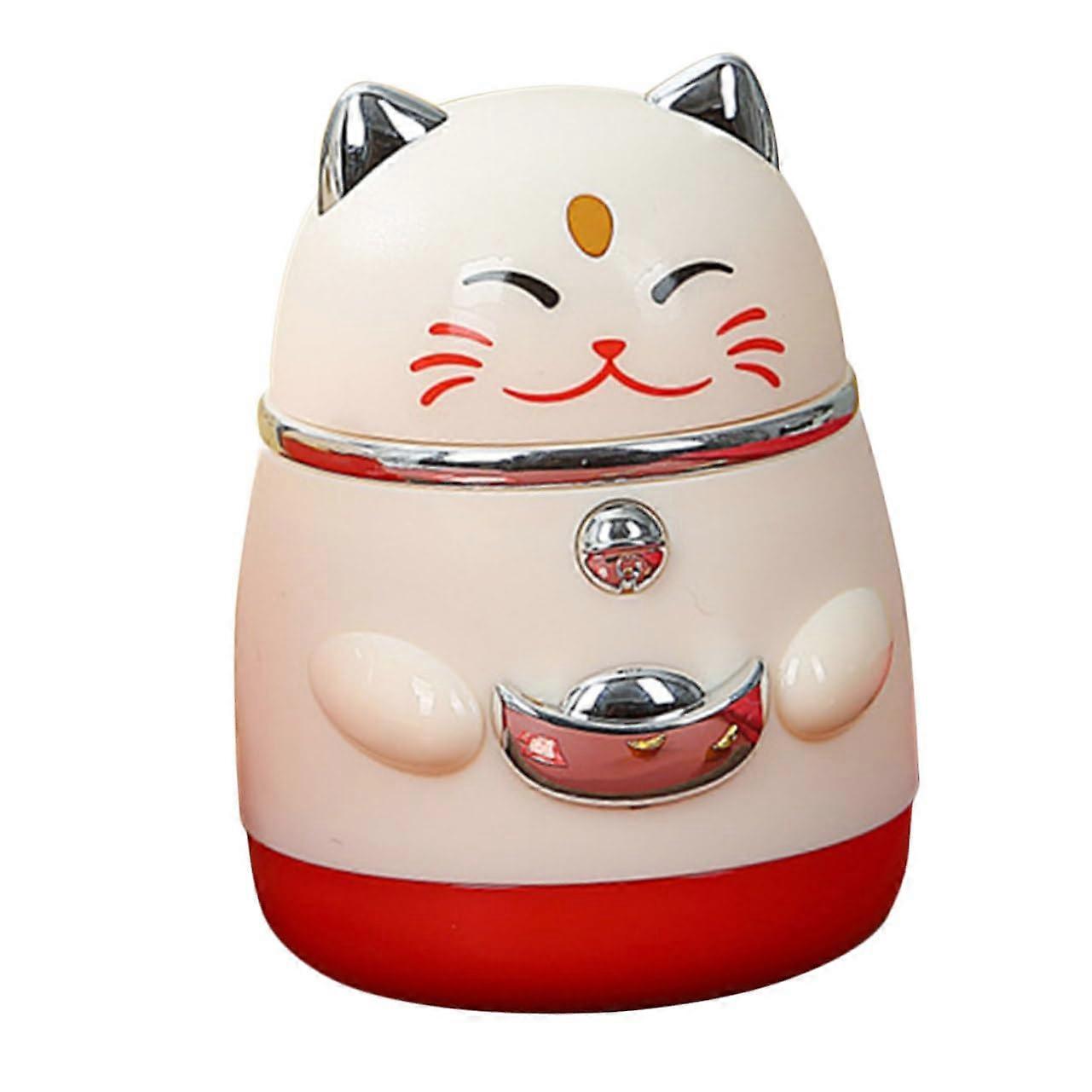 Cute Cat Toothpick Holder Dispenser for Kitchen Fun Decor Compact Container for Toothpicks