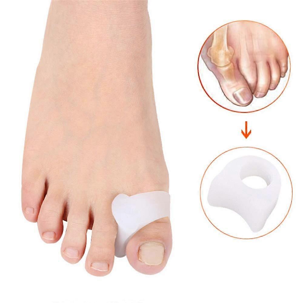 Toe Separators and Bunion Corrector, Large Soft Gel Spacers for Hammer Toe Relief and Alignment
