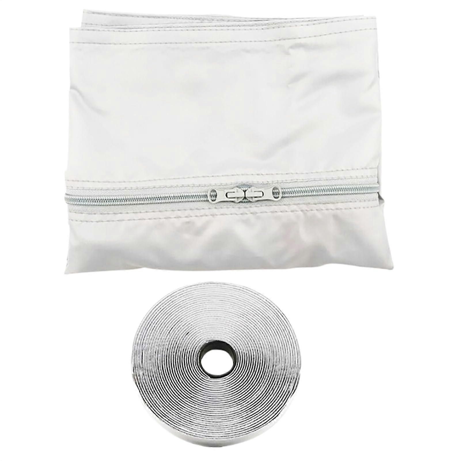 Portable Air Conditioner Window Seal Kit, Universal Fit LeakProof Fabric, Tool Installation
