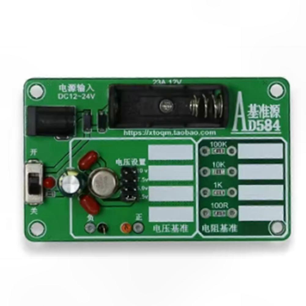 4-Channel Precision Voltage Reference Module for Multimeter Calibration and Arduino-Compatible Projects