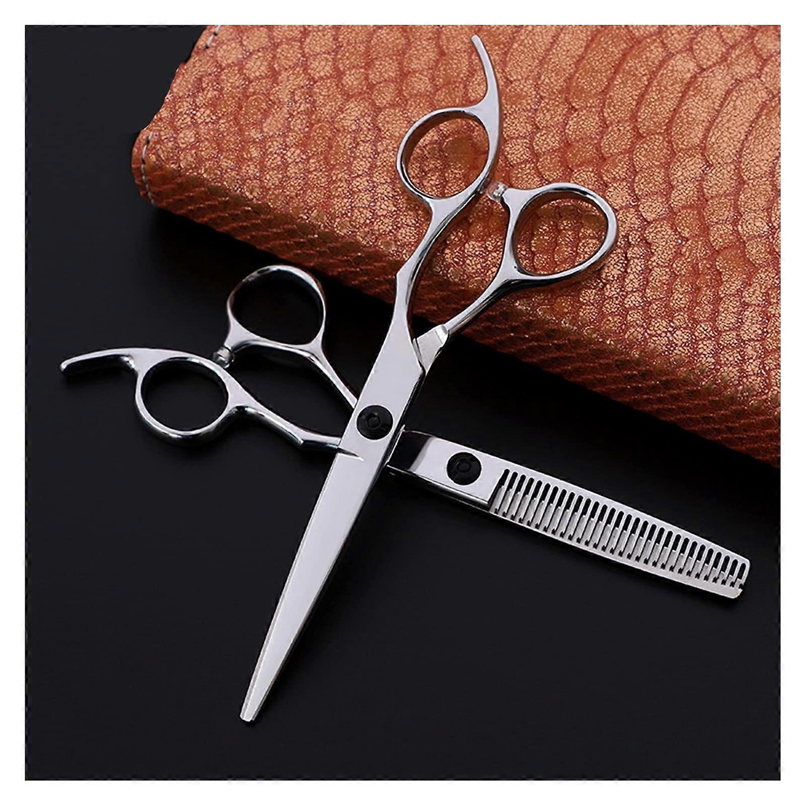 Hair Cutting Scissors Set 6.0 Inch Professional Barber Scissors with Precision Sharpened Blades