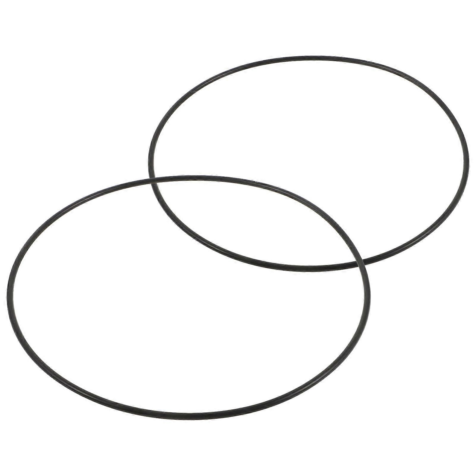 2pcs Hand Crank Generator Belt Durable Rubber Strap Replacement for Stable Power Output