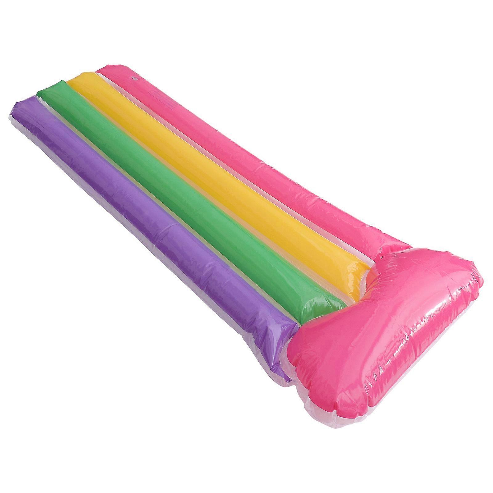 1Pcs Rainbow for Training Use PVC Floating Toy