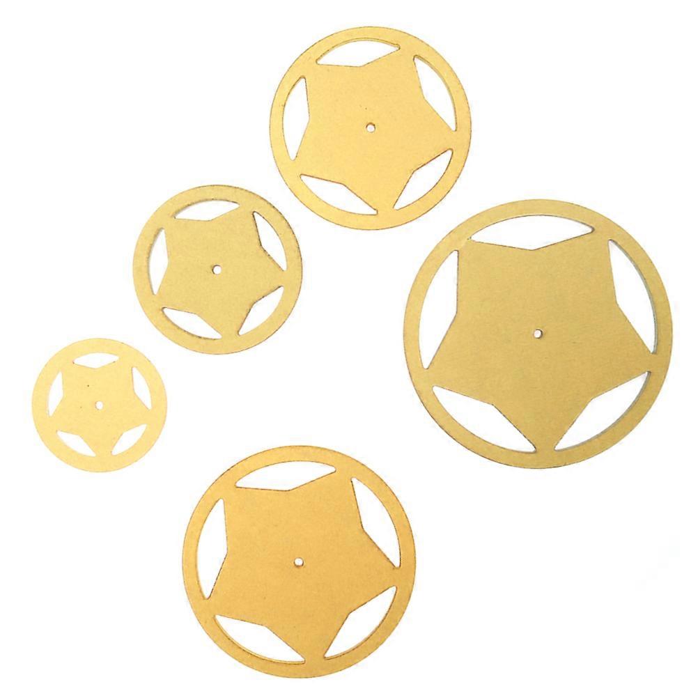 Quilting Tool Patchwork Templates for Sewing Use 5Pcs Round Embroidery Set