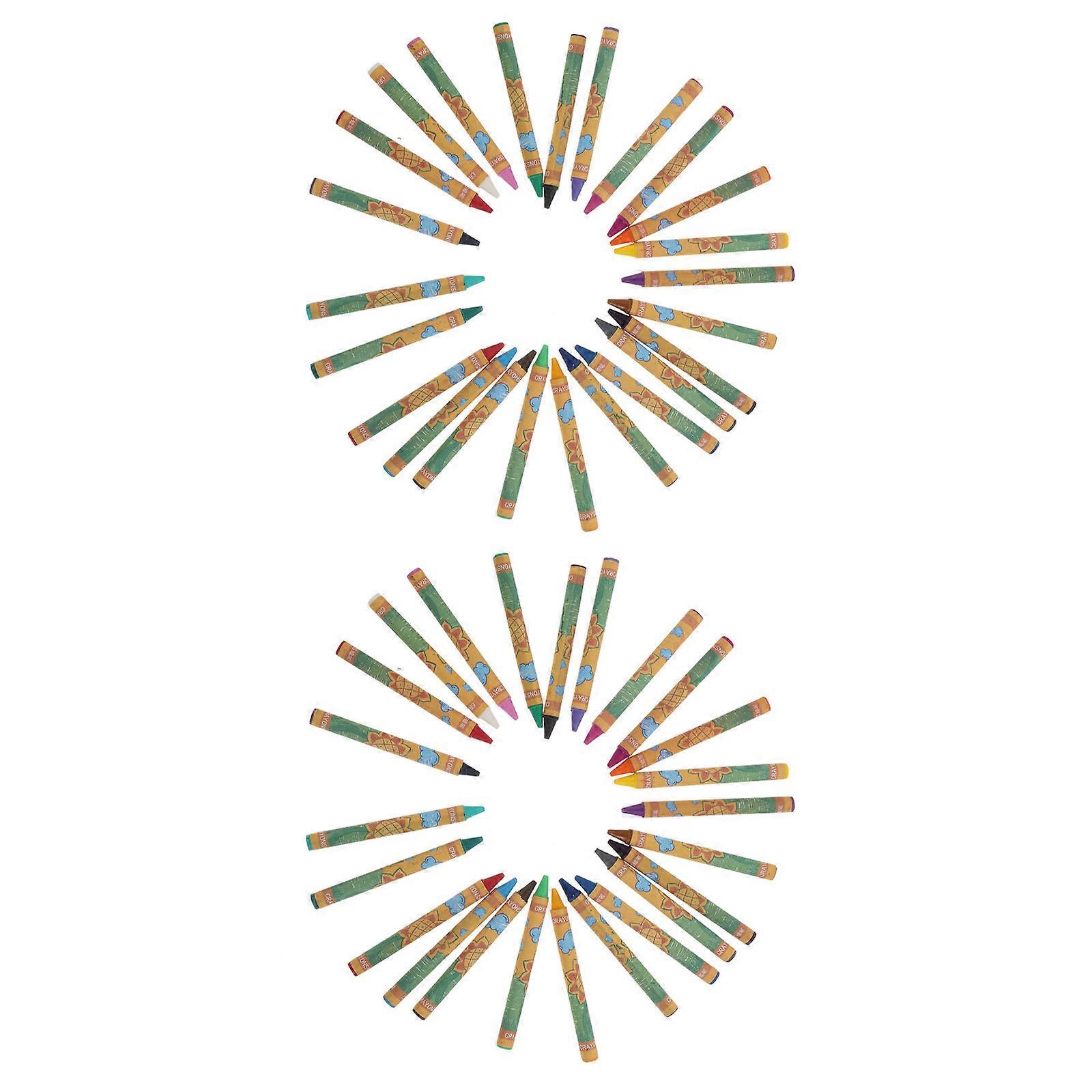 Children's Painting Colored Crayons Set for Drawing 192Pcs Assorted Color